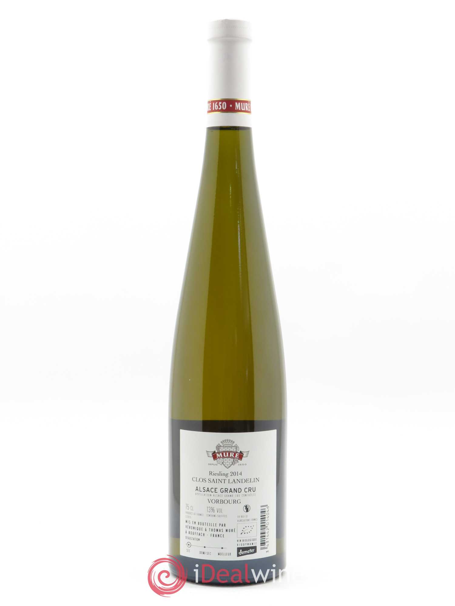 Riesling Clos Saint Landelin Véronique & Thomas Muré 2014 - Lot de 1 bouteille - 1