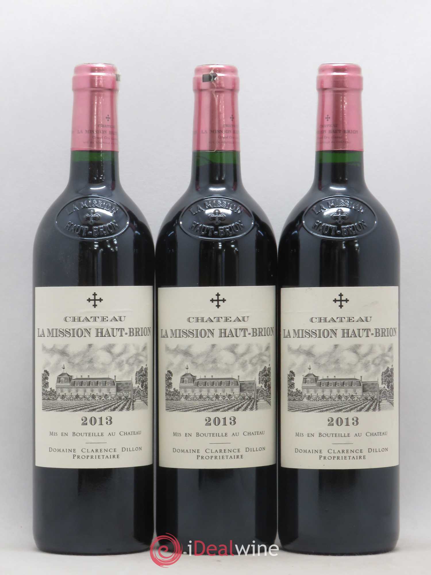 Château la Mission Haut-Brion Cru Classé de Graves 2013 - Lot de 3 bouteilles - 0