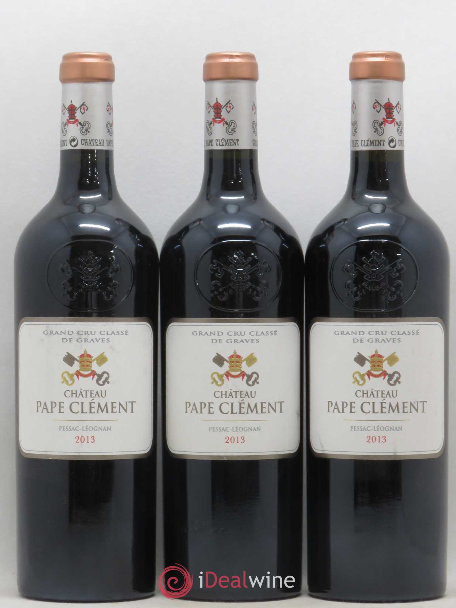 Château Pape Clément Cru Classé de Graves 2013 - Lot de 3 bouteilles - 0