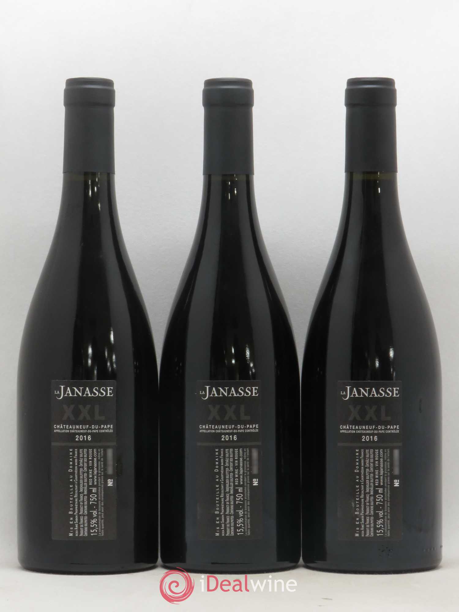 Châteauneuf-du-Pape Cuvée XXL La Janasse (Domaine de) 2016 - Lot de 3 bouteilles - 1