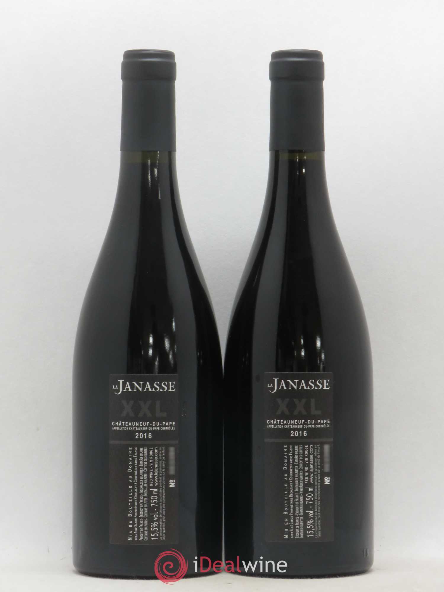 Châteauneuf-du-Pape Cuvée XXL La Janasse (Domaine de) 2016 - Lot de 2 bouteilles - 1