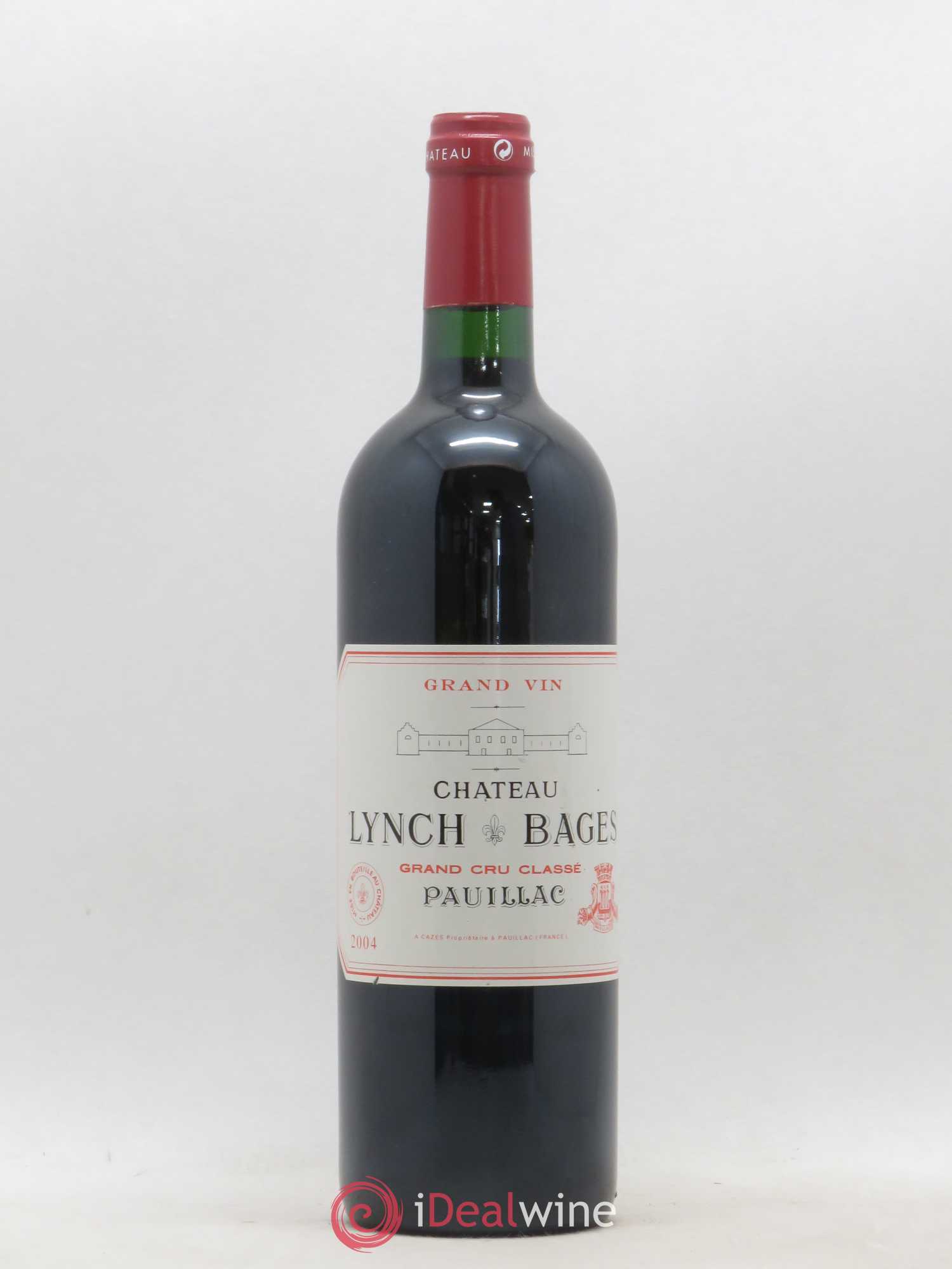 Château Lynch Bages 5ème Grand Cru Classé 2004 - Lot de 1 bouteille - 0