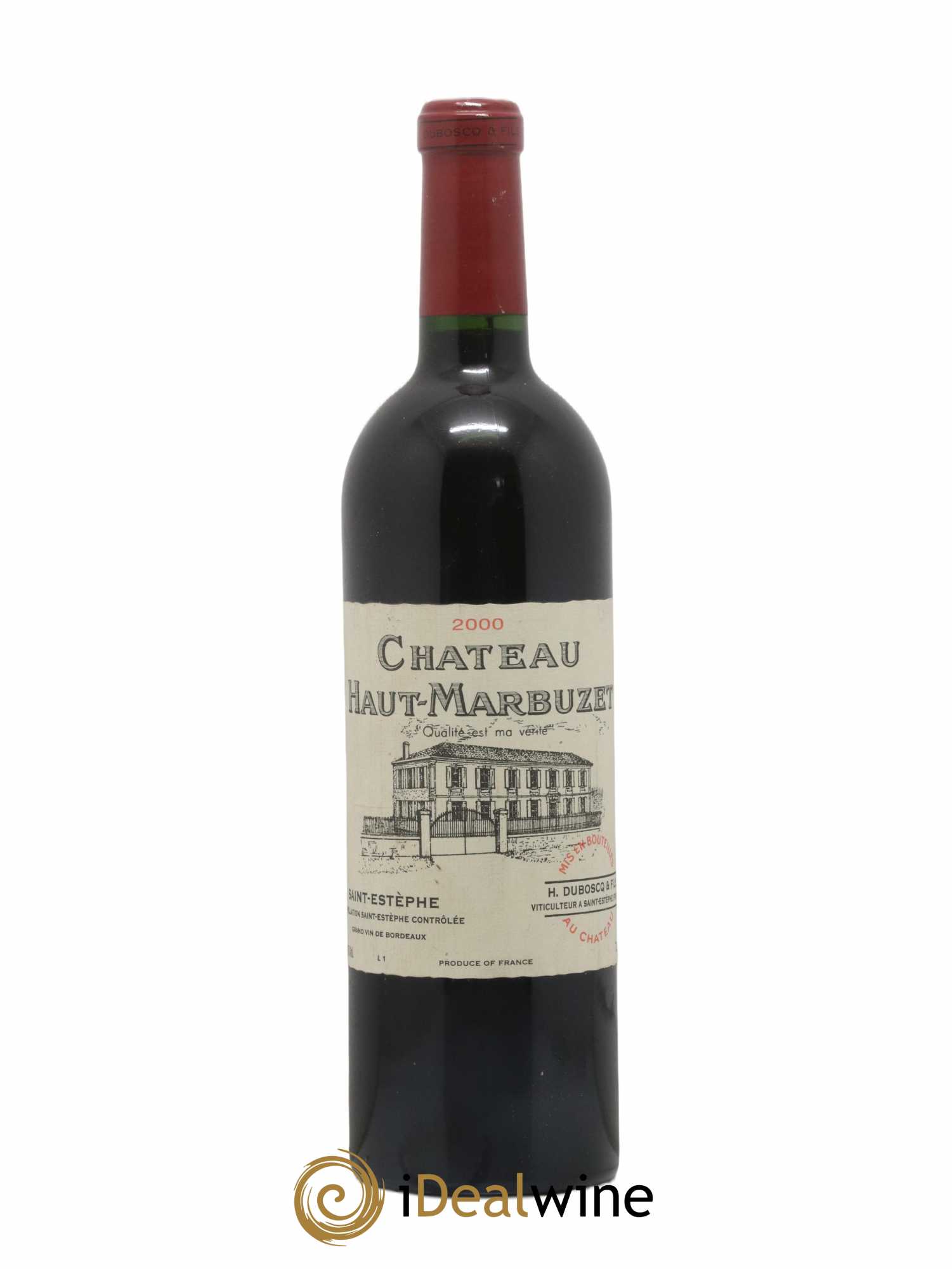 Château Haut Marbuzet 2000 - Lot de 1 bouteille - 0