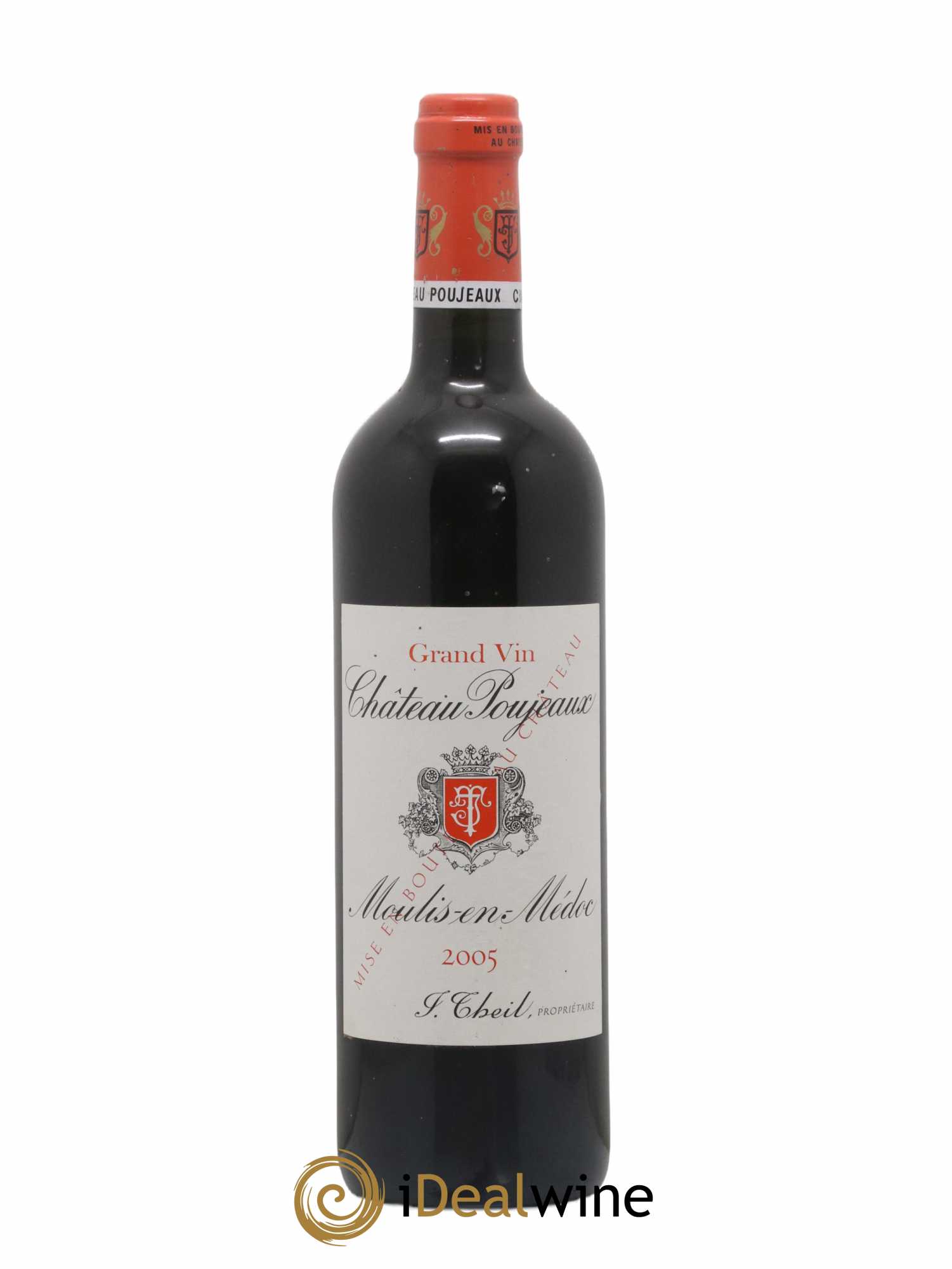 Château Poujeaux 2005 - Lot de 1 bouteille - 0