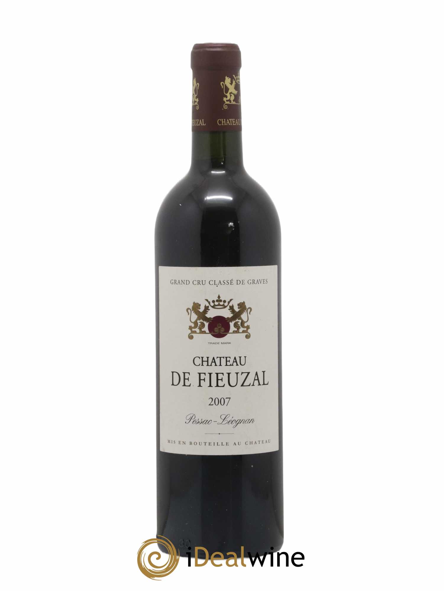 Château de Fieuzal Cru Classé de Graves 2007 - Lot de 1 bouteille - 0