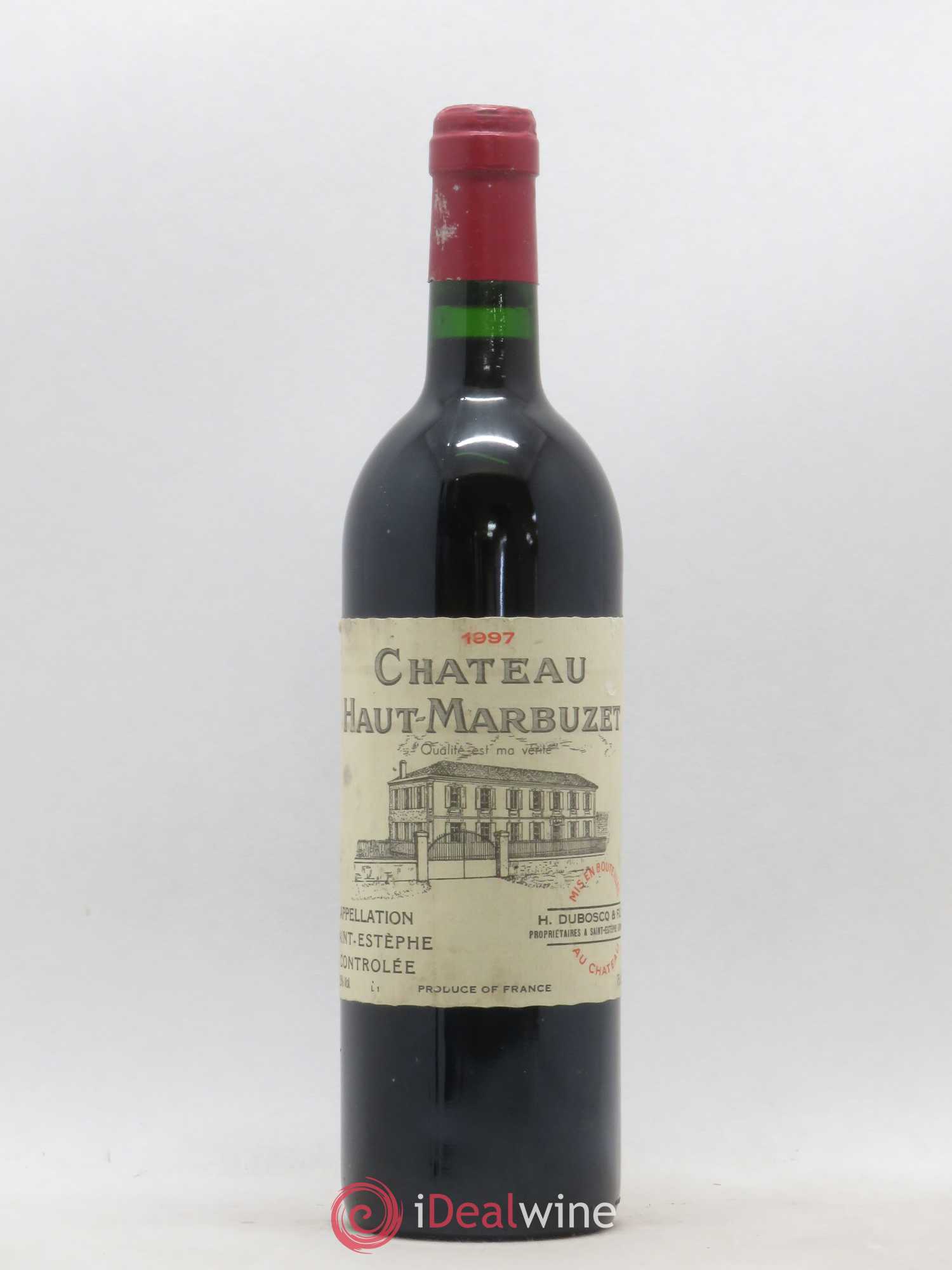 Château Haut Marbuzet 1997 - Lot de 1 bouteille - 0
