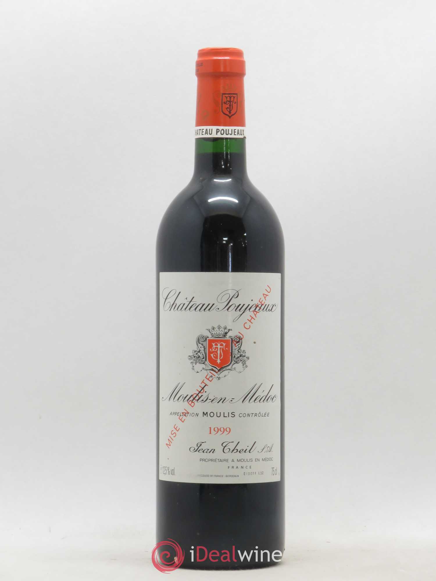 Château Poujeaux 1999 - Lot de 1 bouteille - 0