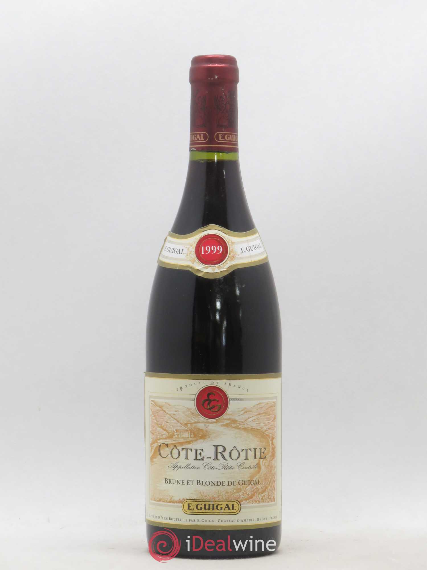 Côte-Rôtie Côtes Brune et Blonde Guigal 1999 - Lot de 1 bouteille - 0