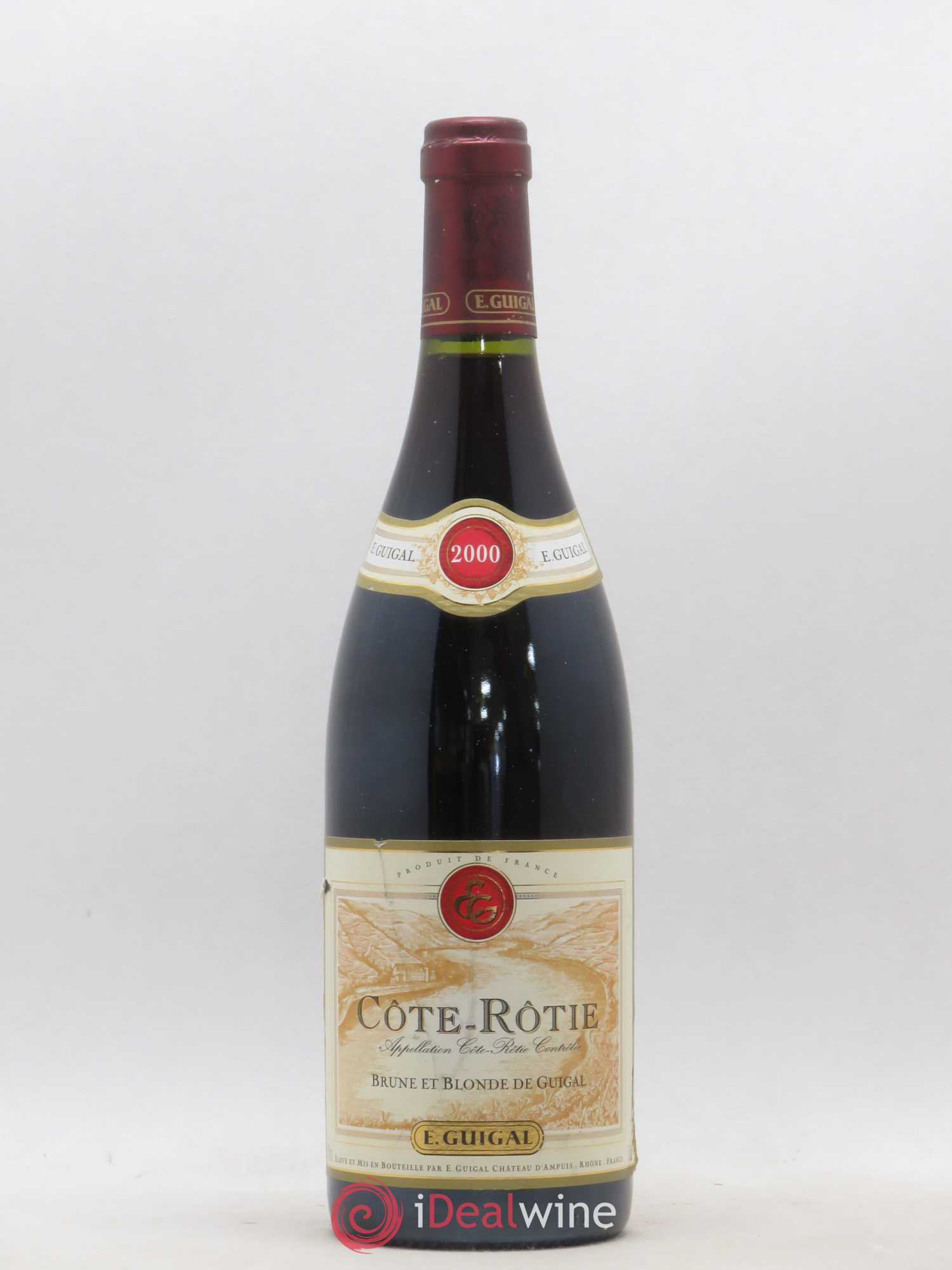 Côte-Rôtie Côtes Brune et Blonde Guigal 2000 - Lot de 1 bouteille - 0