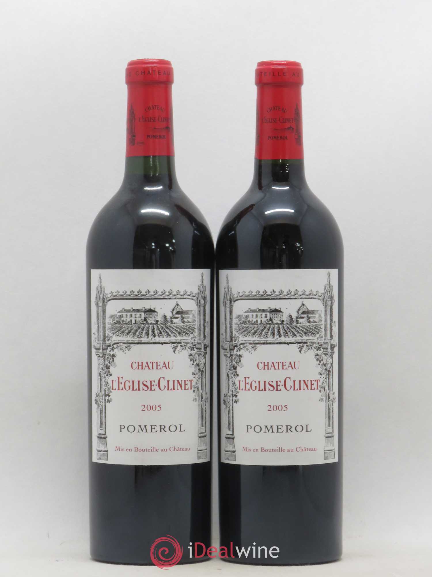 Château l' Église Clinet 2005 - Lot de 2 bouteilles - 0
