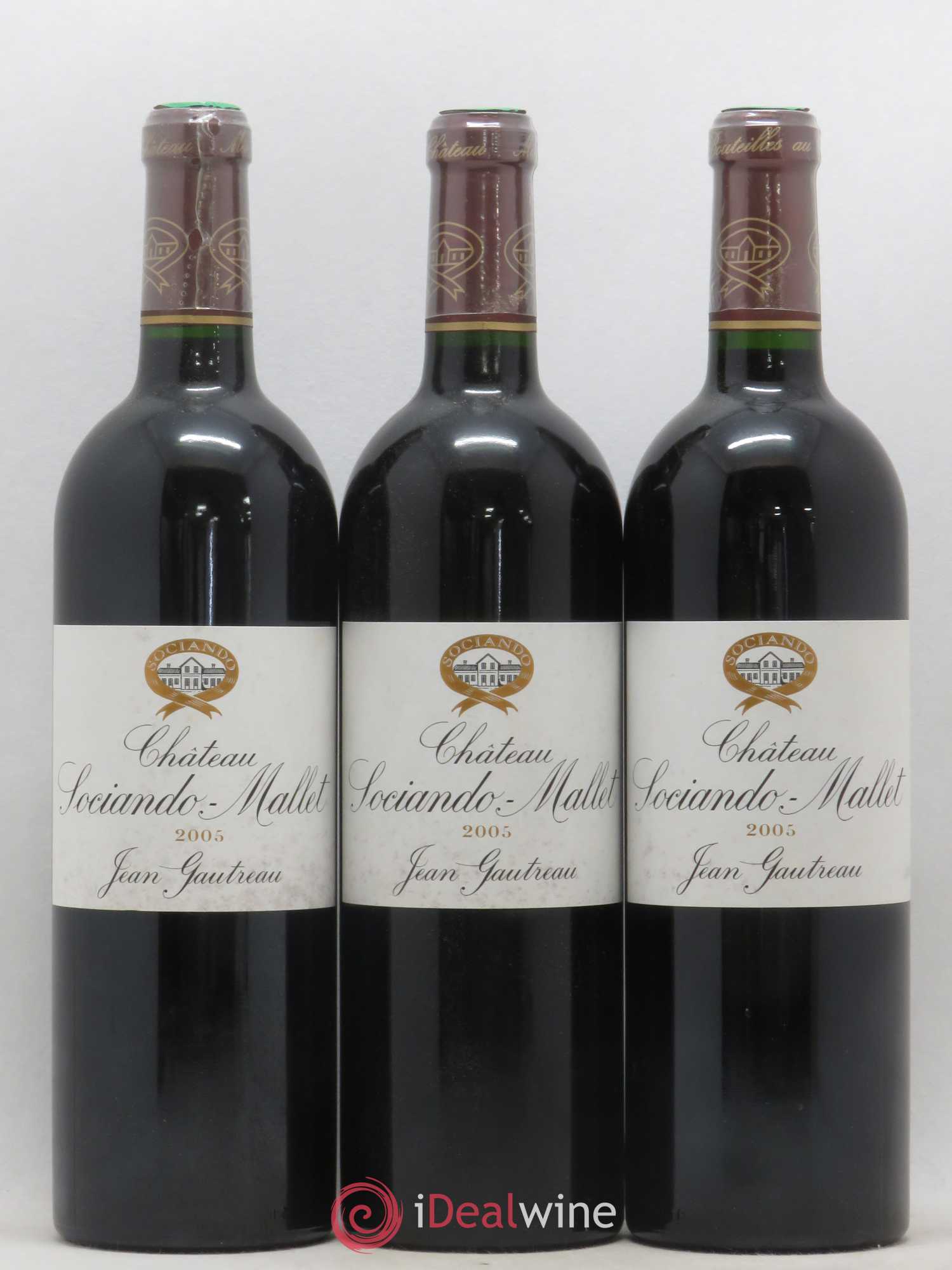 Château Sociando Mallet 2005 - Lot de 12 bouteilles - 3