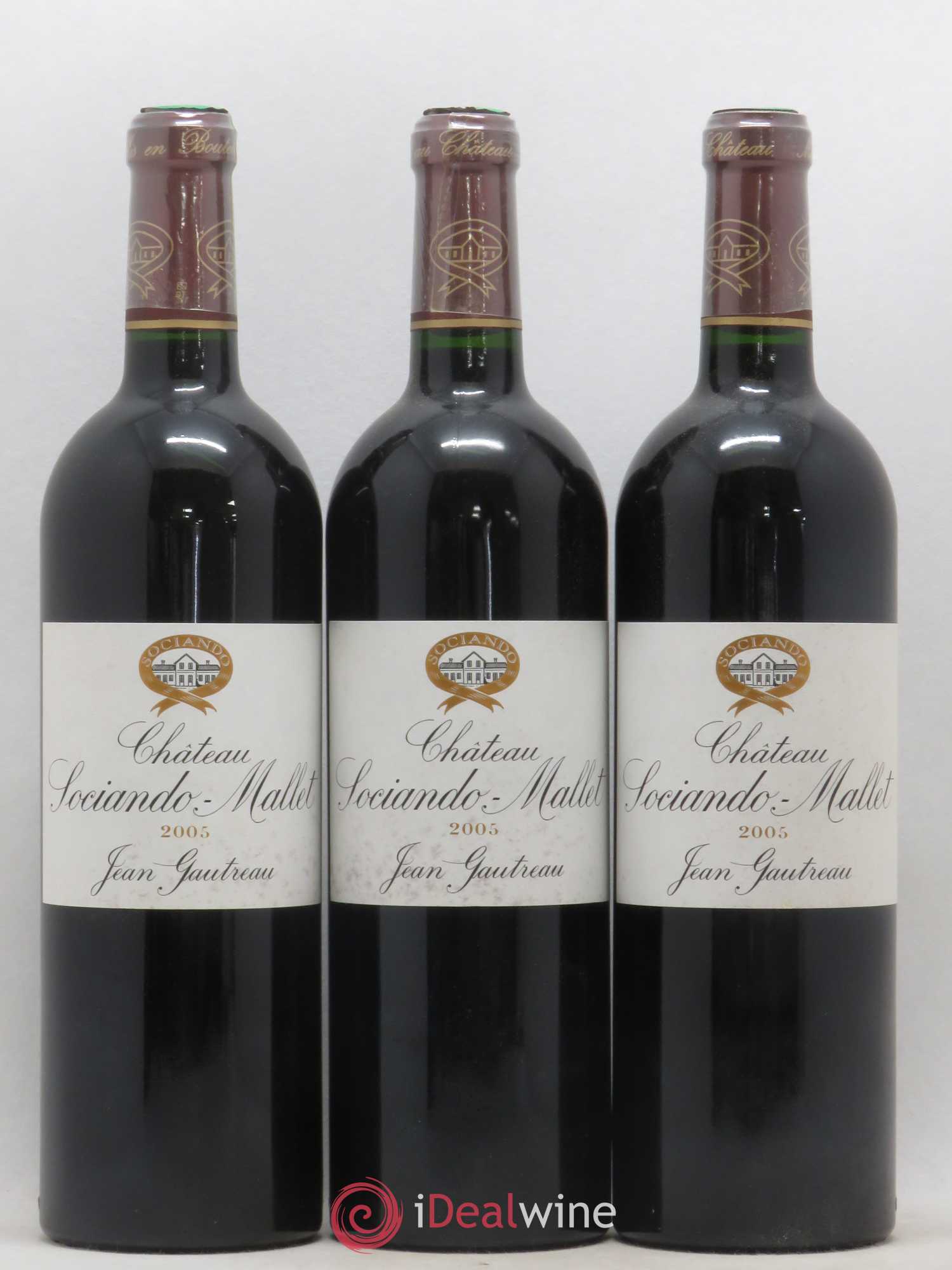 Château Sociando Mallet 2005 - Lot de 12 bouteilles - 4