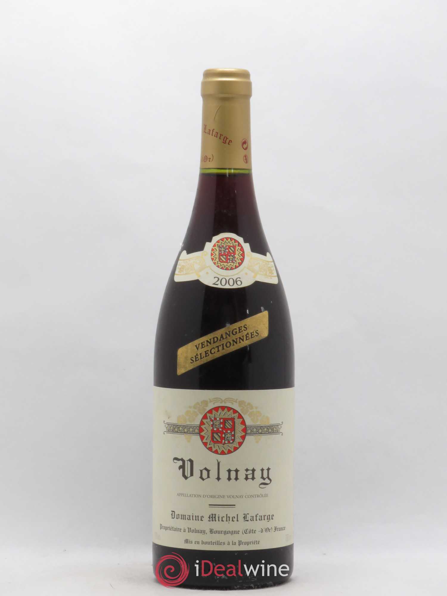 Volnay Vendanges sélectionnées Lafarge (Domaine) 2006 - Lot de 1 bouteille - 0