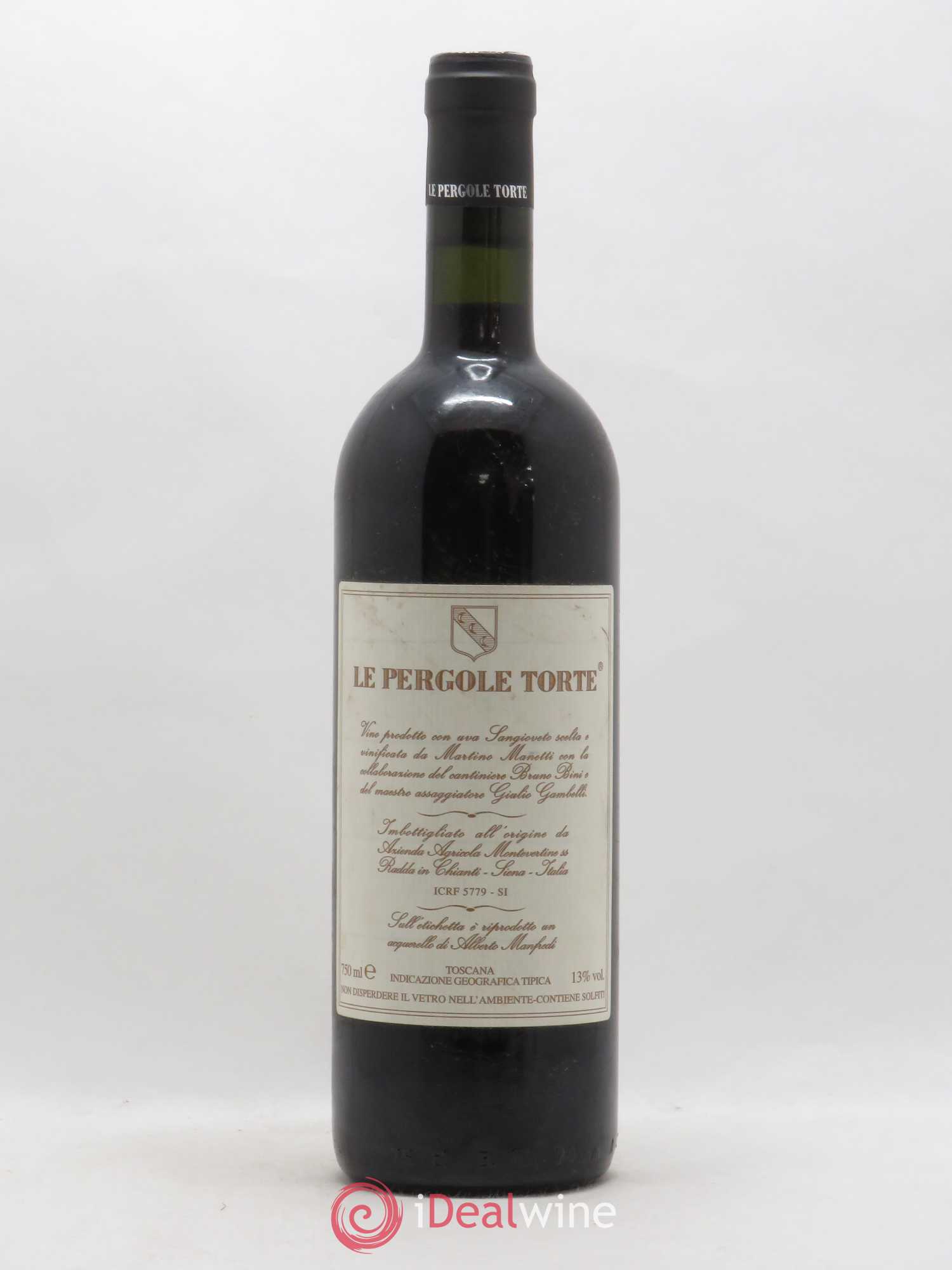 Toscana IGT Montevertine Le Pergole Torte Famille Manetti 2007 - Lot de 1 bouteille - 1