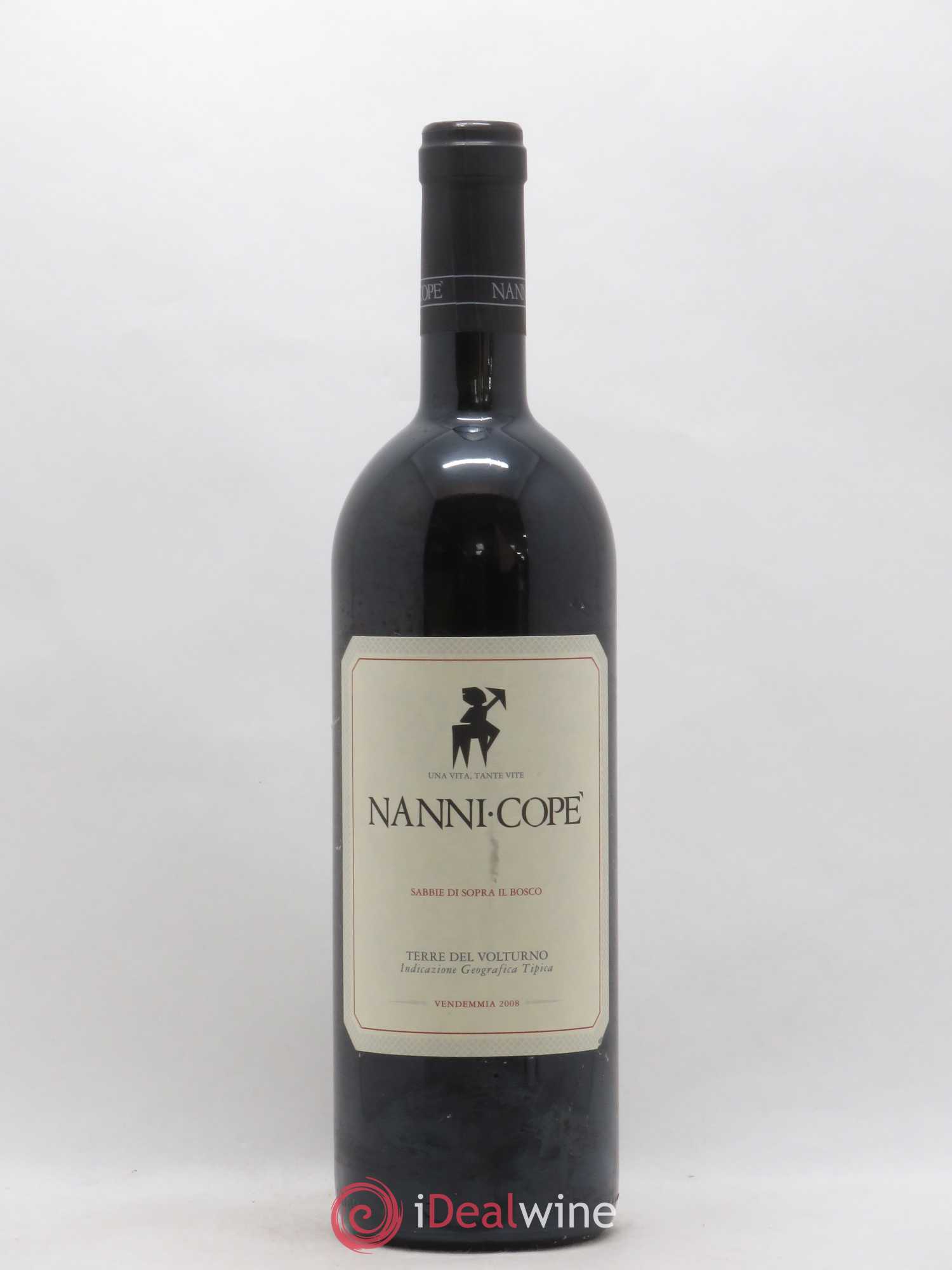 Italie Nanni Cope Terre del Volturno Sabbie di Sopra il Bosco 2008 - Posten von 1 Flasche - 0