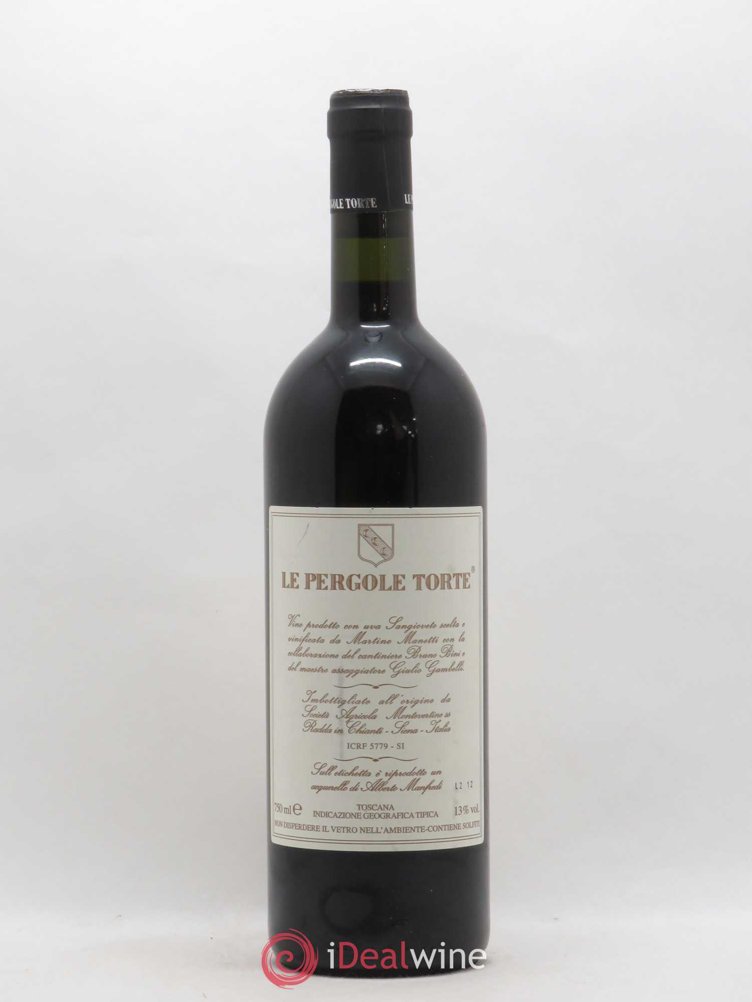 Toscana IGT Montevertine Le Pergole Torte Famille Manetti 2009 - Lot de 1 bouteille - 1