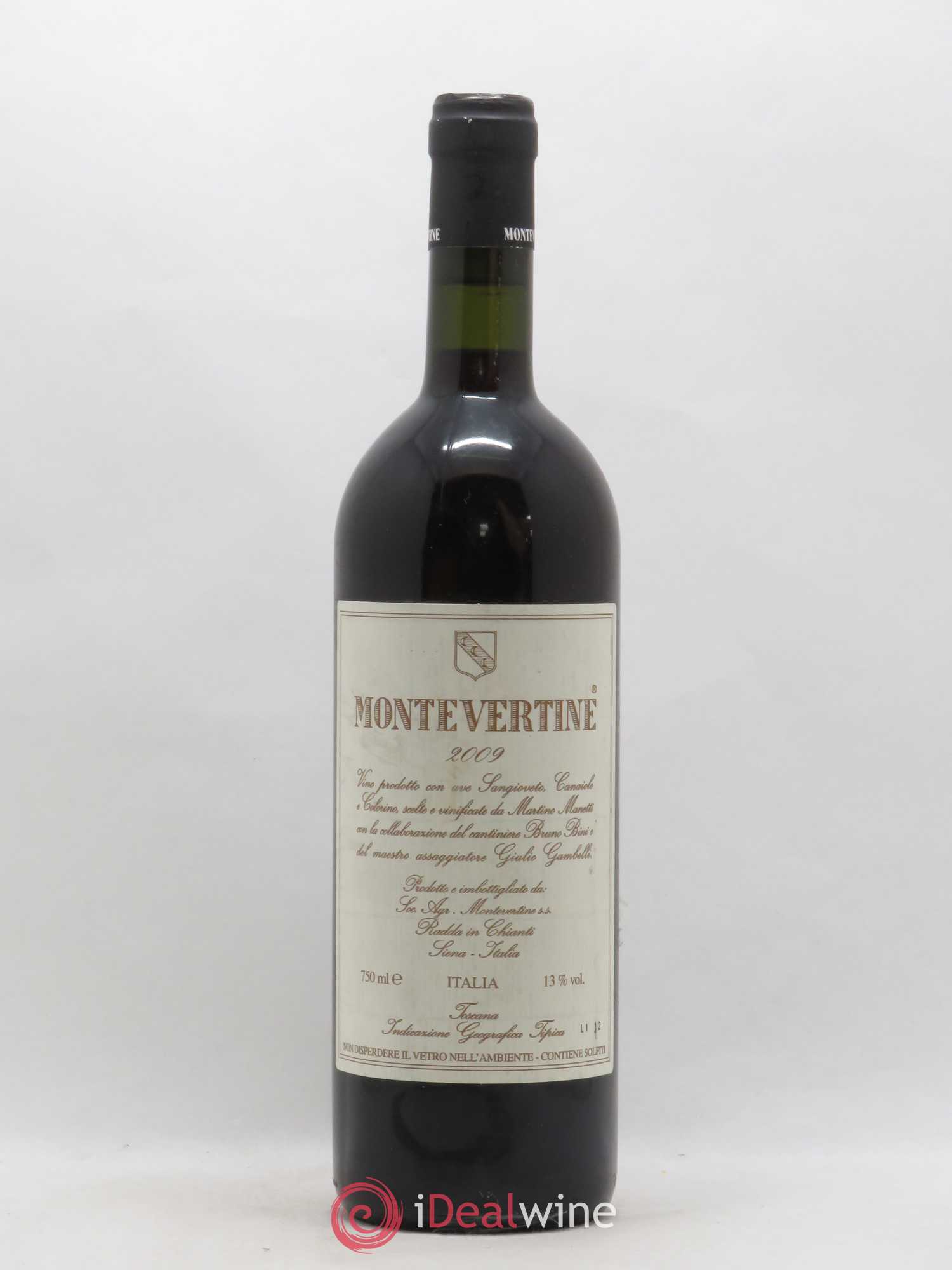 Toscana IGT Montevertine Famille Manetti 2009 - Lot de 1 bouteille - 0