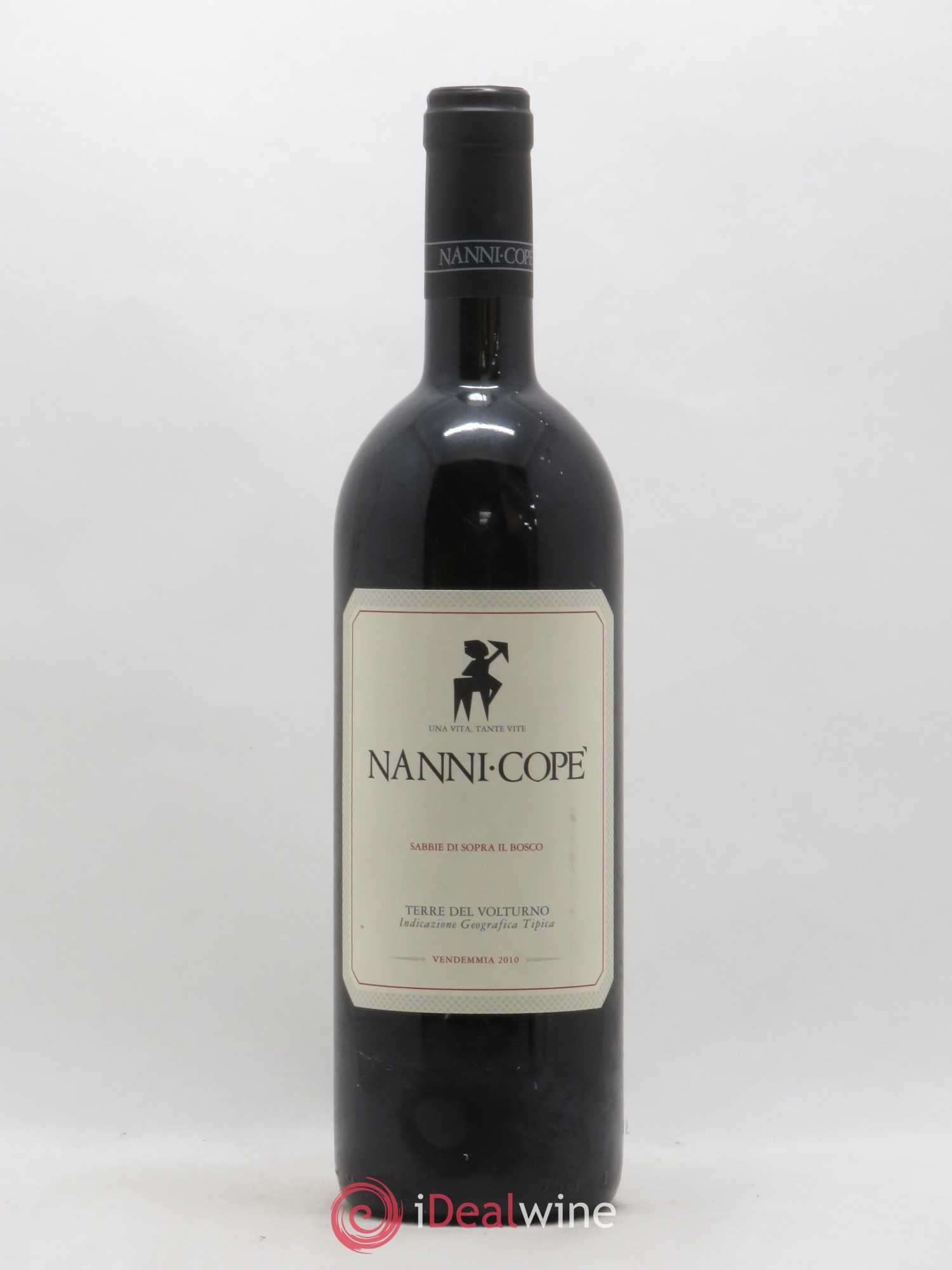 Italie IGT Terre del Volturno Sabbie Sopra il Bosco Nanni Cope 2010 - Posten von 1 Flasche - 0