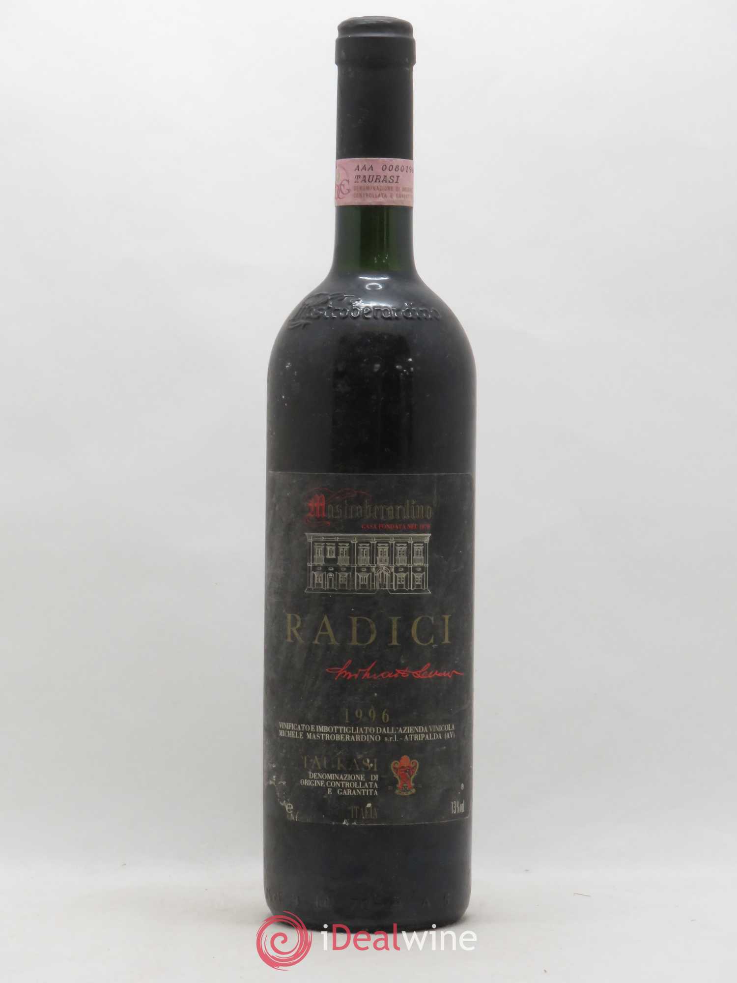 Taurasi DOCG Radici Mastrobernardino 1996 - Posten von 1 Flasche - 0