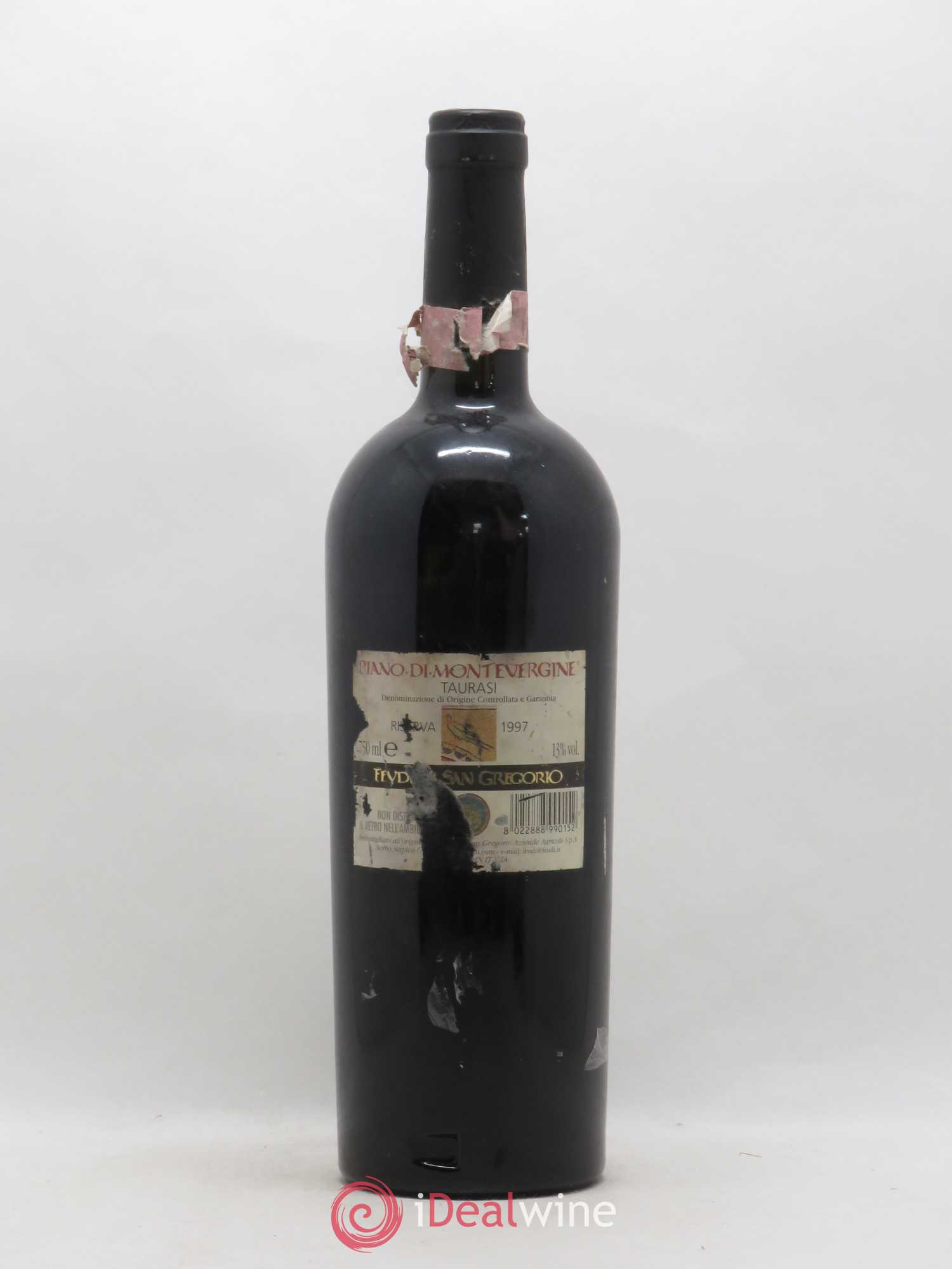 Taurasi DOCG Riserva Feudi di San Gregorio Piano di Montevergine 1997 - Lot de 1 bouteille - 1