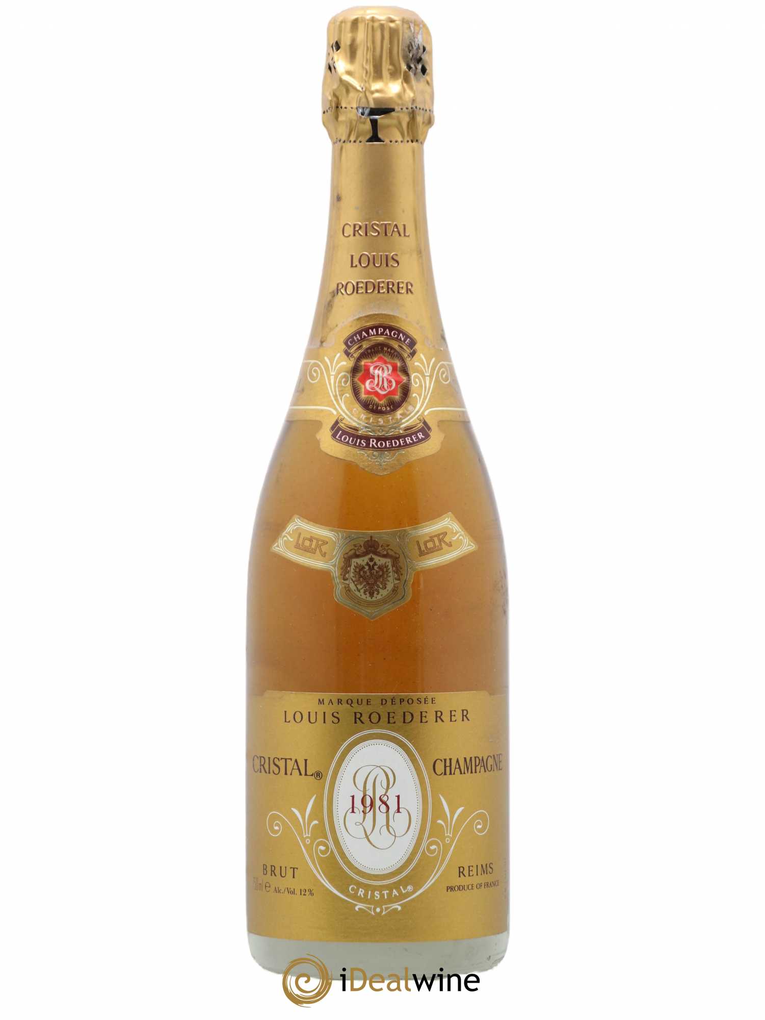 Cristal Louis Roederer 1981 - Lot de 1 bouteille - 0