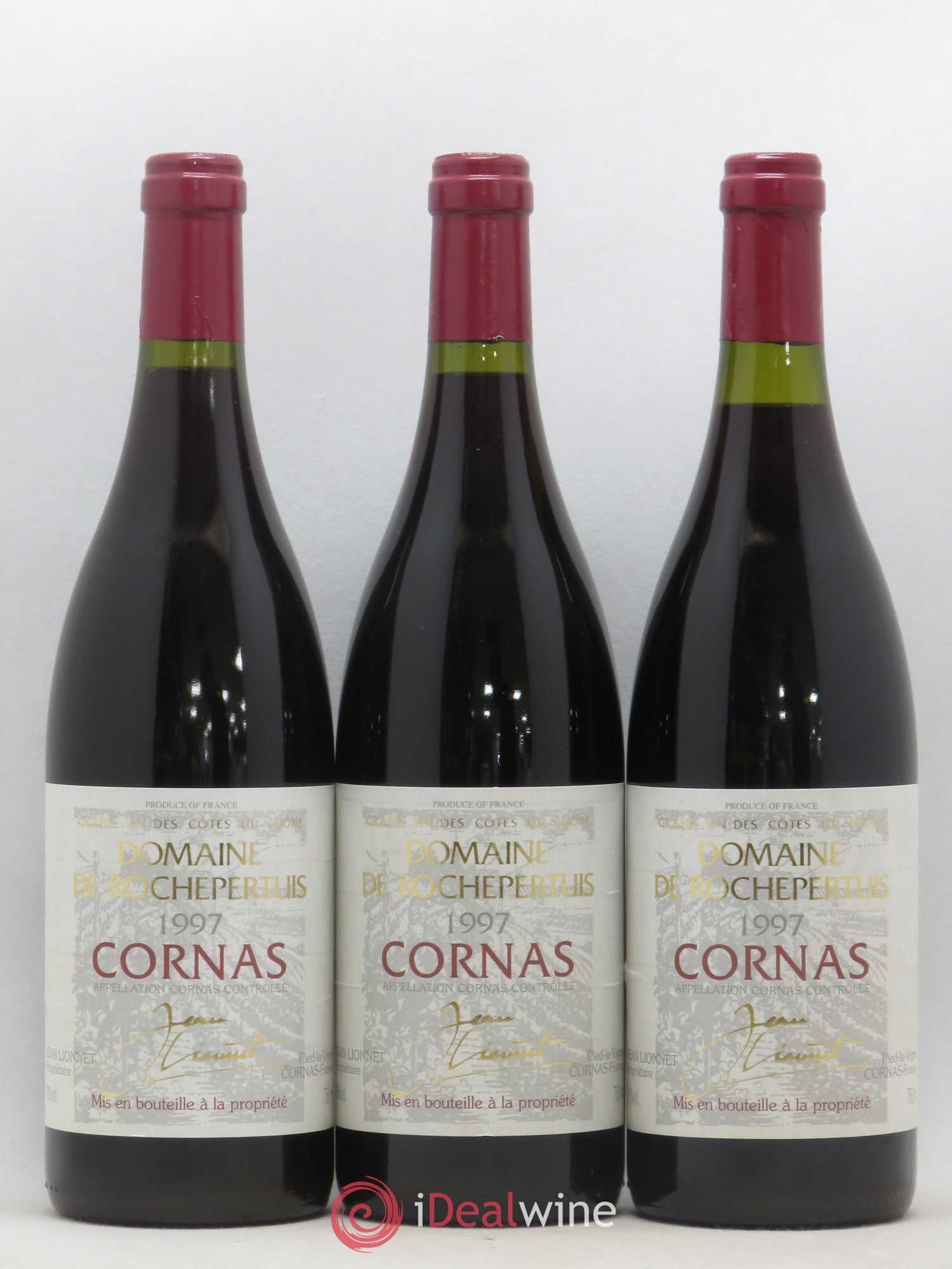 Cornas Domaine de Rochepertuis (sans prix de réserve) 1997 - Posten von 3 Flaschen - 0
