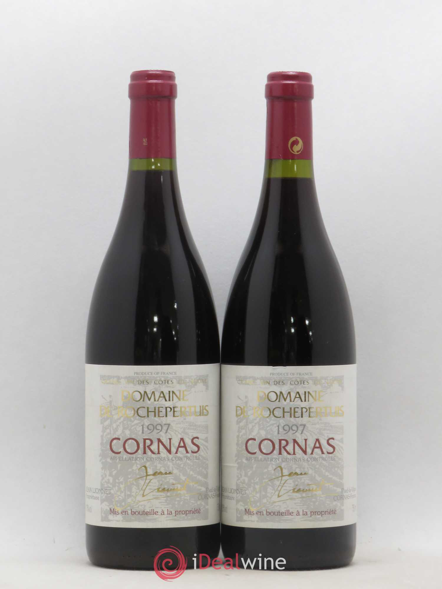 Cornas Domaine de Rochepertuis (sans prix de réserve) 1997 - Posten von 2 Flaschen - 0