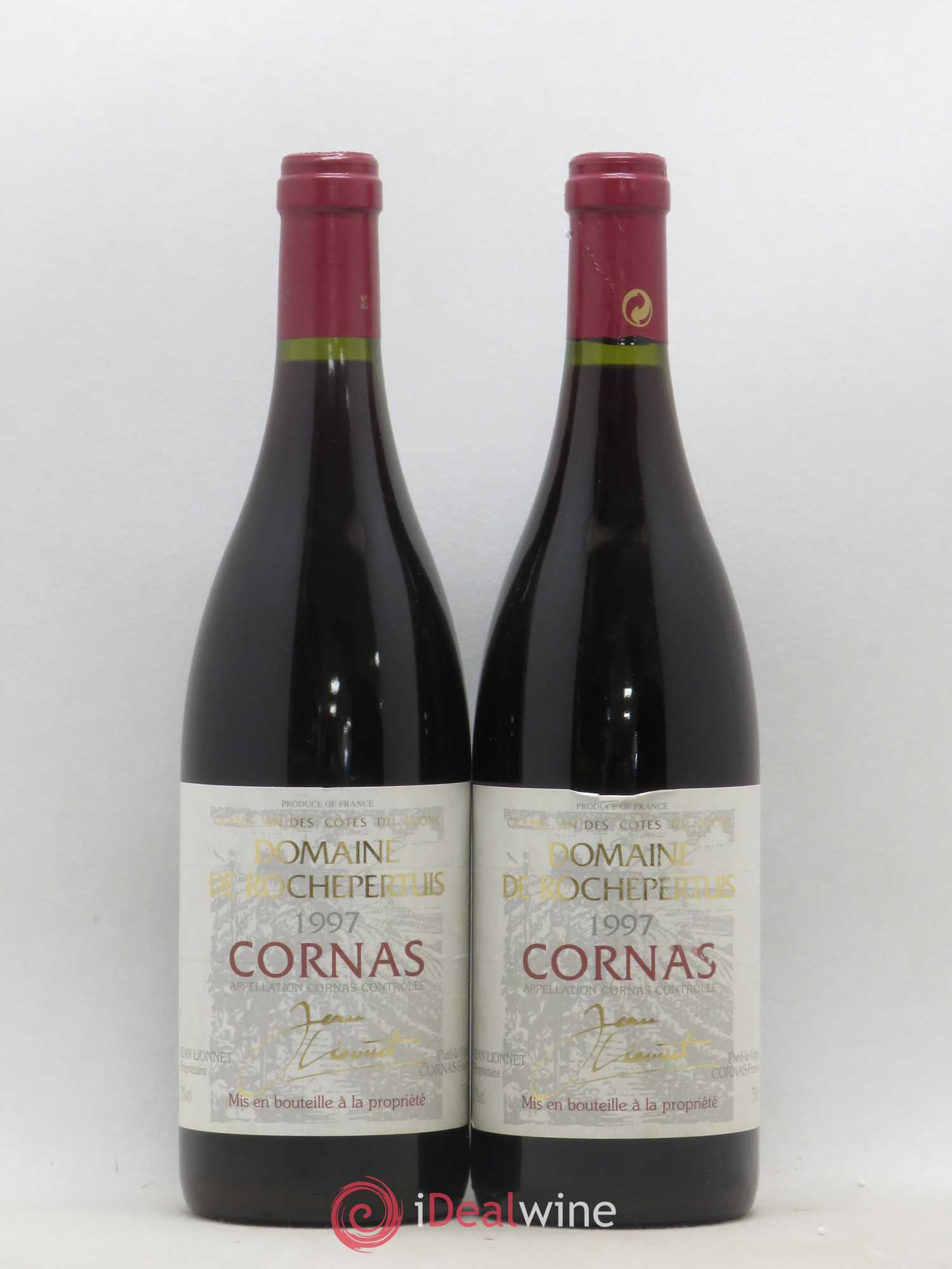 Cornas Domaine de Rochepertuis (sans prix de réserve) 1997 - Posten von 2 Flaschen - 0