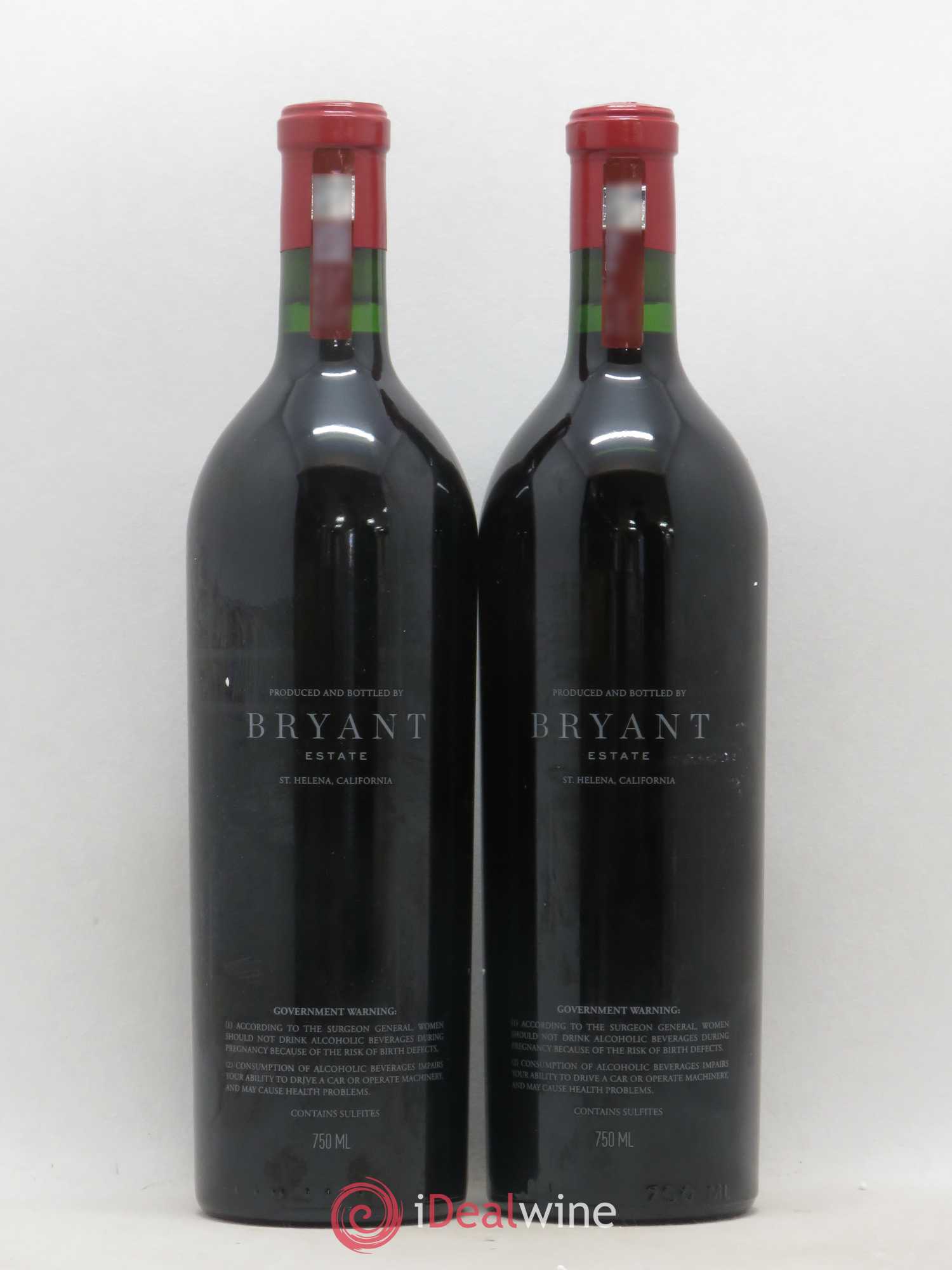 USA Napa Valley Cabernet Sauvignon 25th Anniversary Bryant Family Vineyard 2016 - Lotto di 2 bottiglie - 1