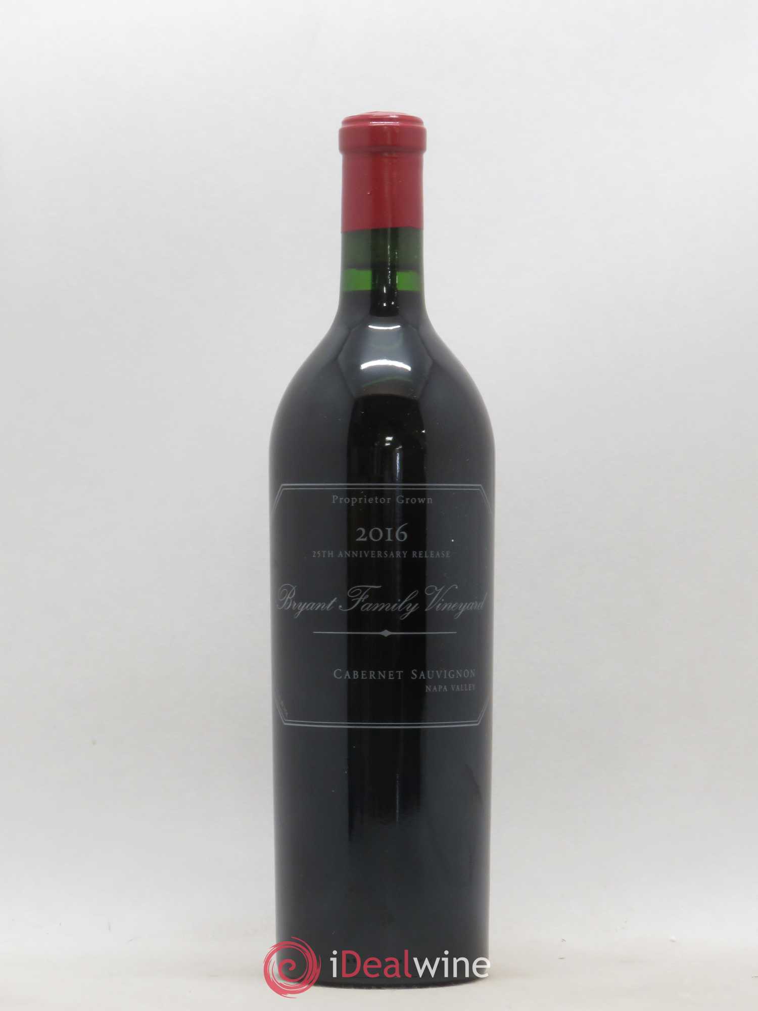 USA Napa Valley Cabernet Sauvignon 25th Anniversary Bryant Family Vineyard 2016 - Posten von 1 Flasche - 0