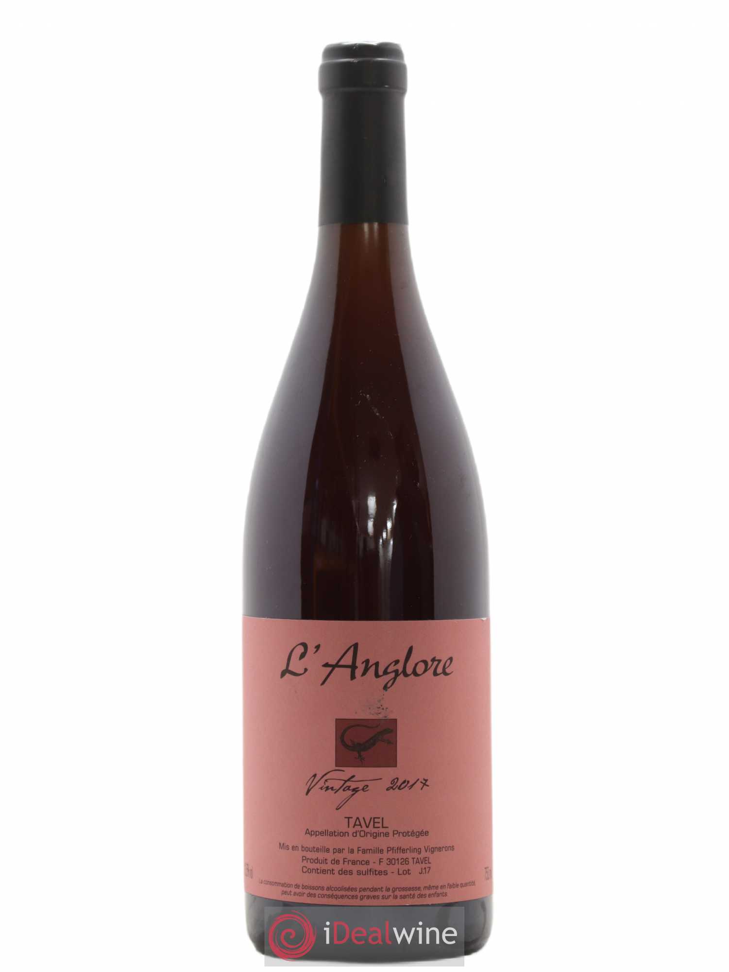 Tavel Vintage L'Anglore 2017 - Posten von 1 Flasche - 0