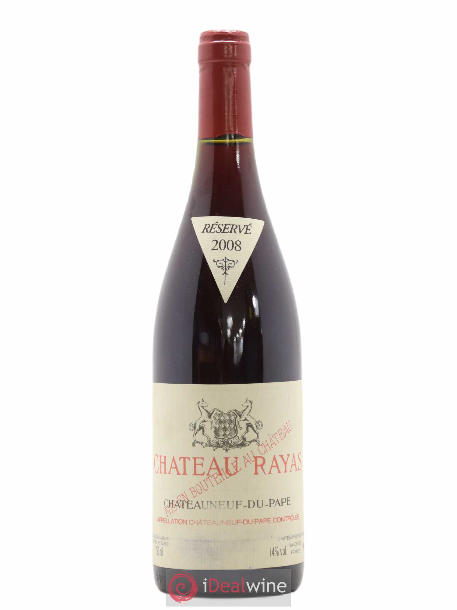 Châteauneuf-du-Pape Château Rayas Emmanuel Reynaud 2008 - Lot de 1 bouteille - 0