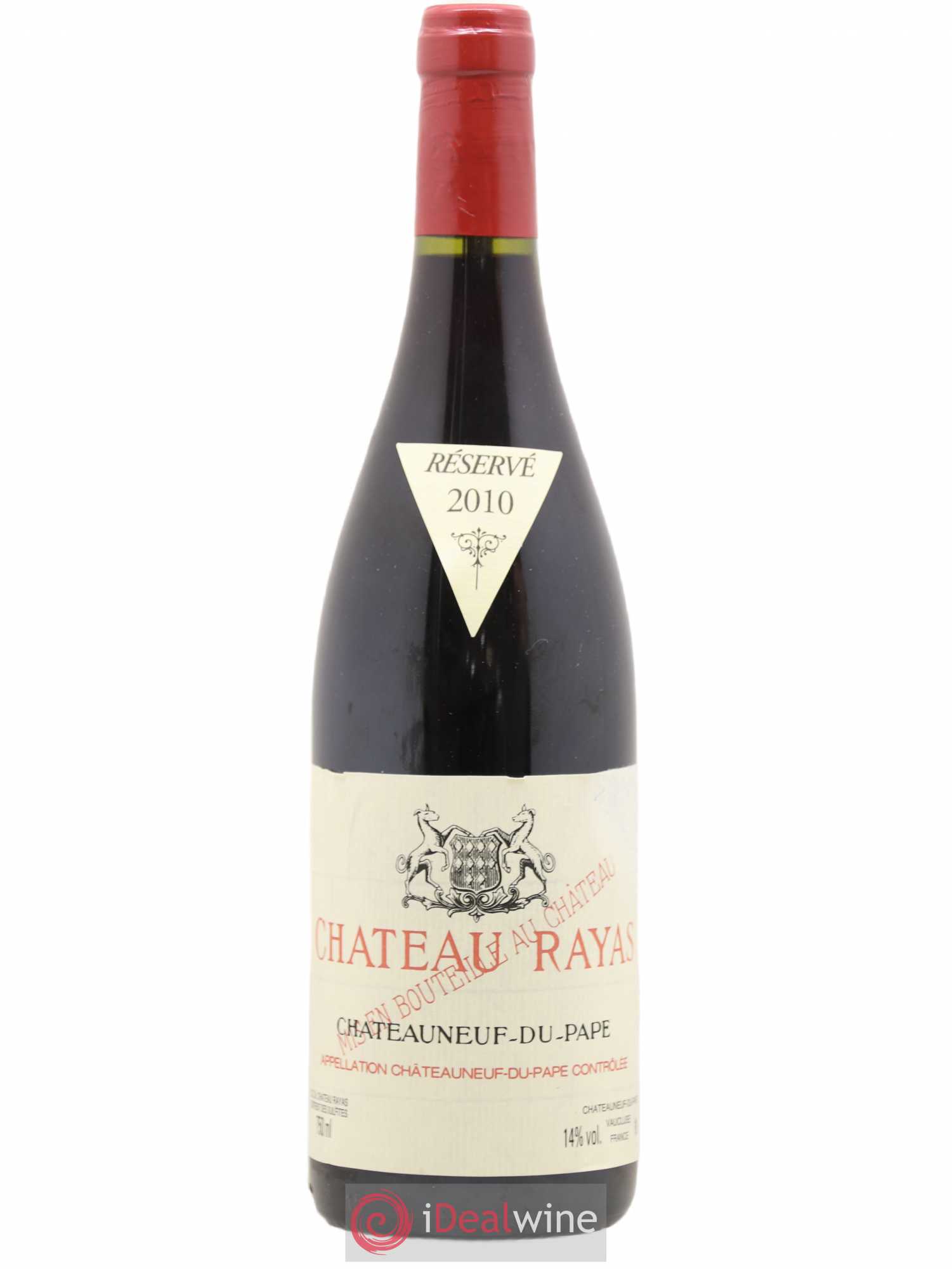 Châteauneuf-du-Pape Château Rayas Emmanuel Reynaud 2010 - Lot de 1 bouteille - 0