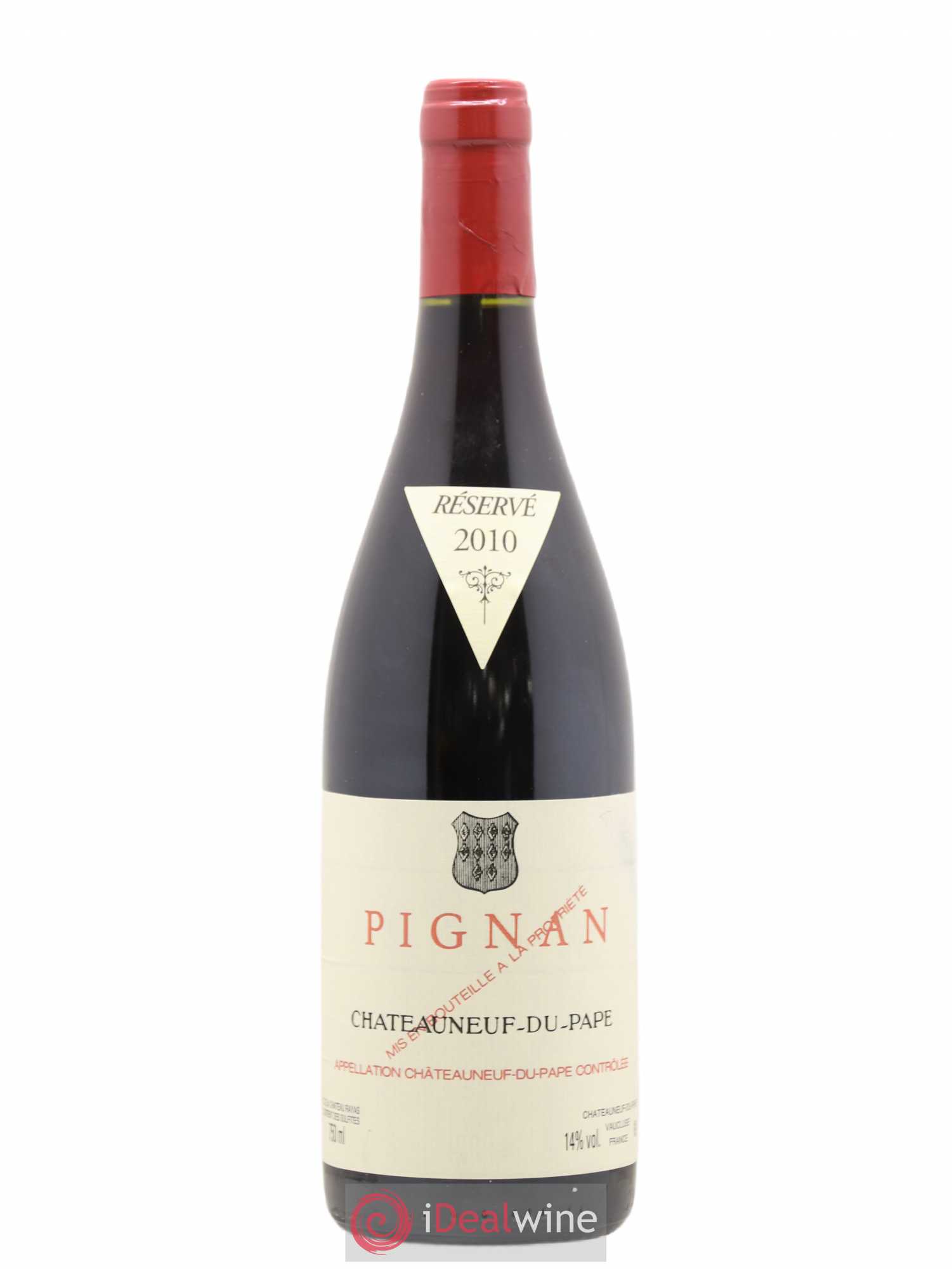 Châteauneuf-du-Pape Pignan Emmanuel Reynaud 2010 - Lot de 1 bouteille - 0