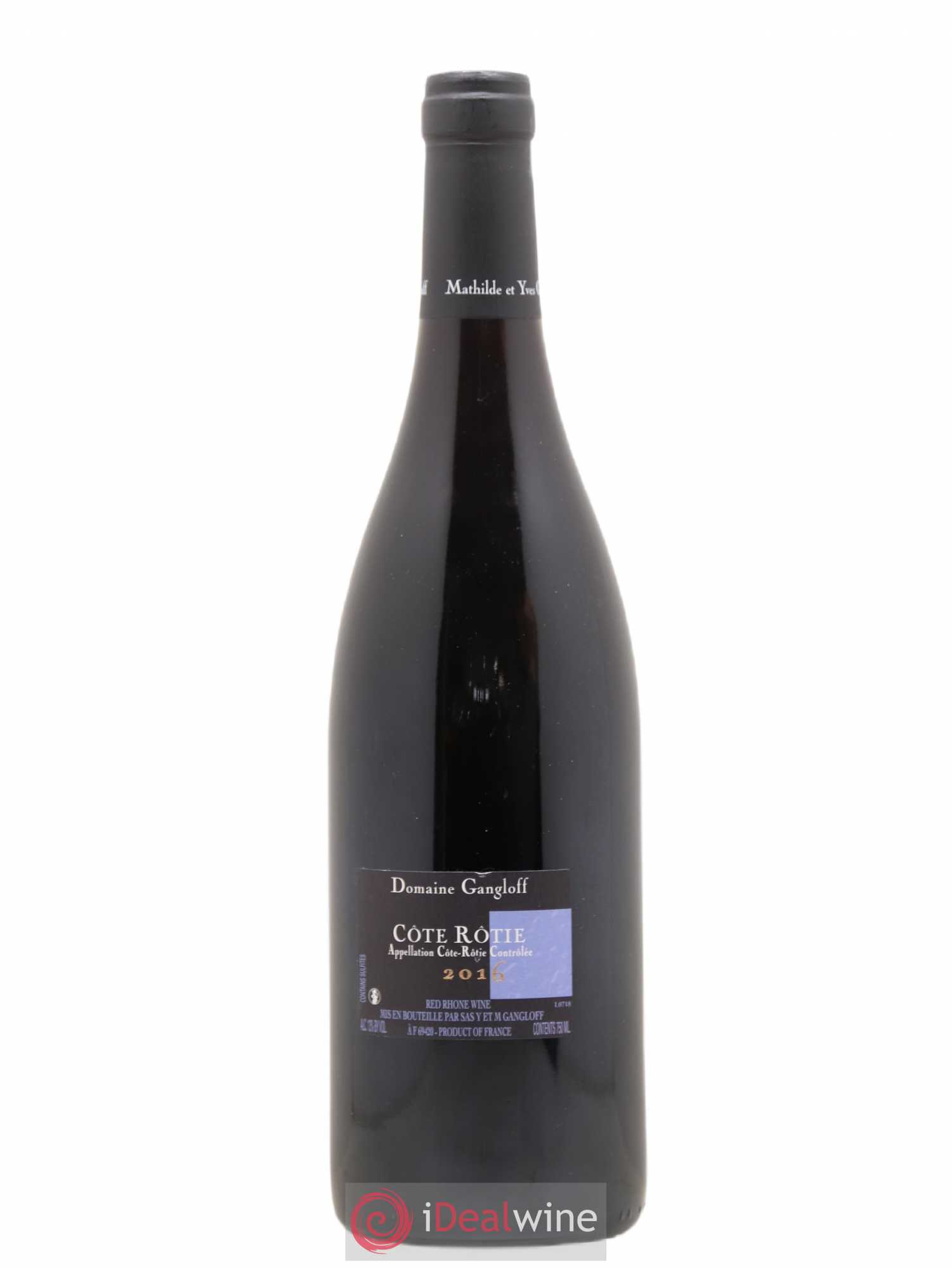 Côte-Rôtie La Barbarine Gangloff (Domaine) 2016 - Lot de 1 bouteille - 1
