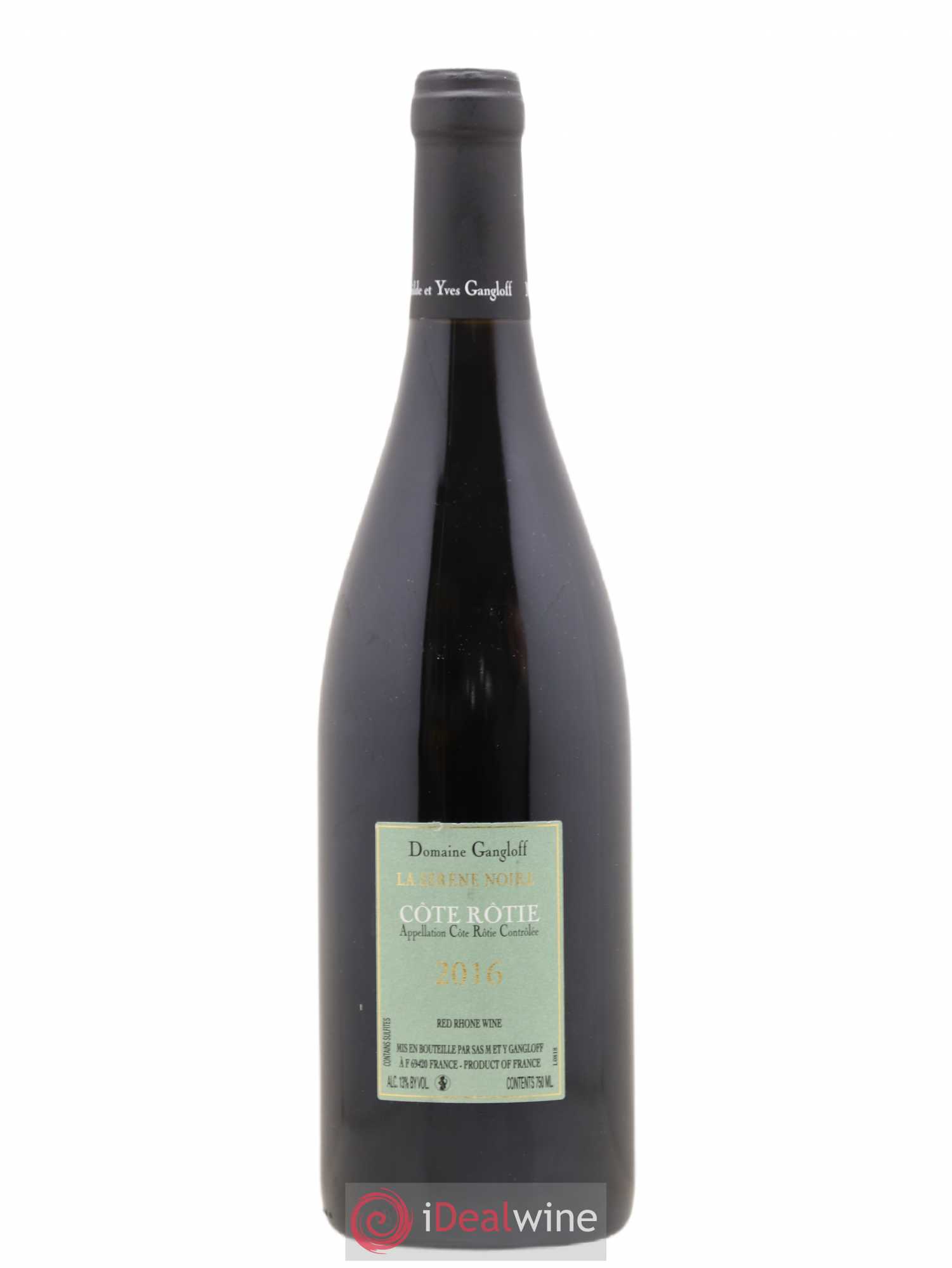 Côte-Rôtie La Sereine Noire Gangloff (Domaine) 2016 - Lot de 1 bouteille - 1