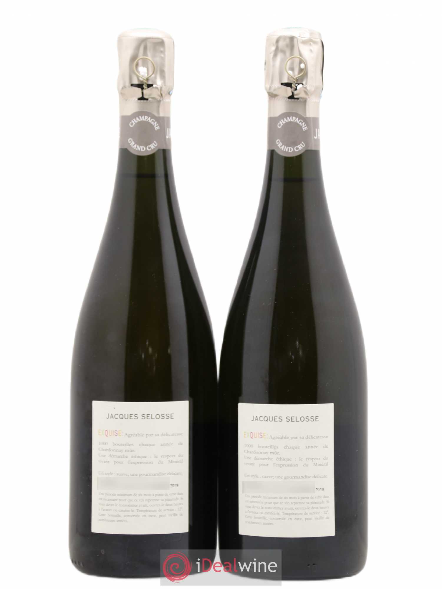 Exquise NV Jacques Selosse - Lot de 2 bouteilles - 1