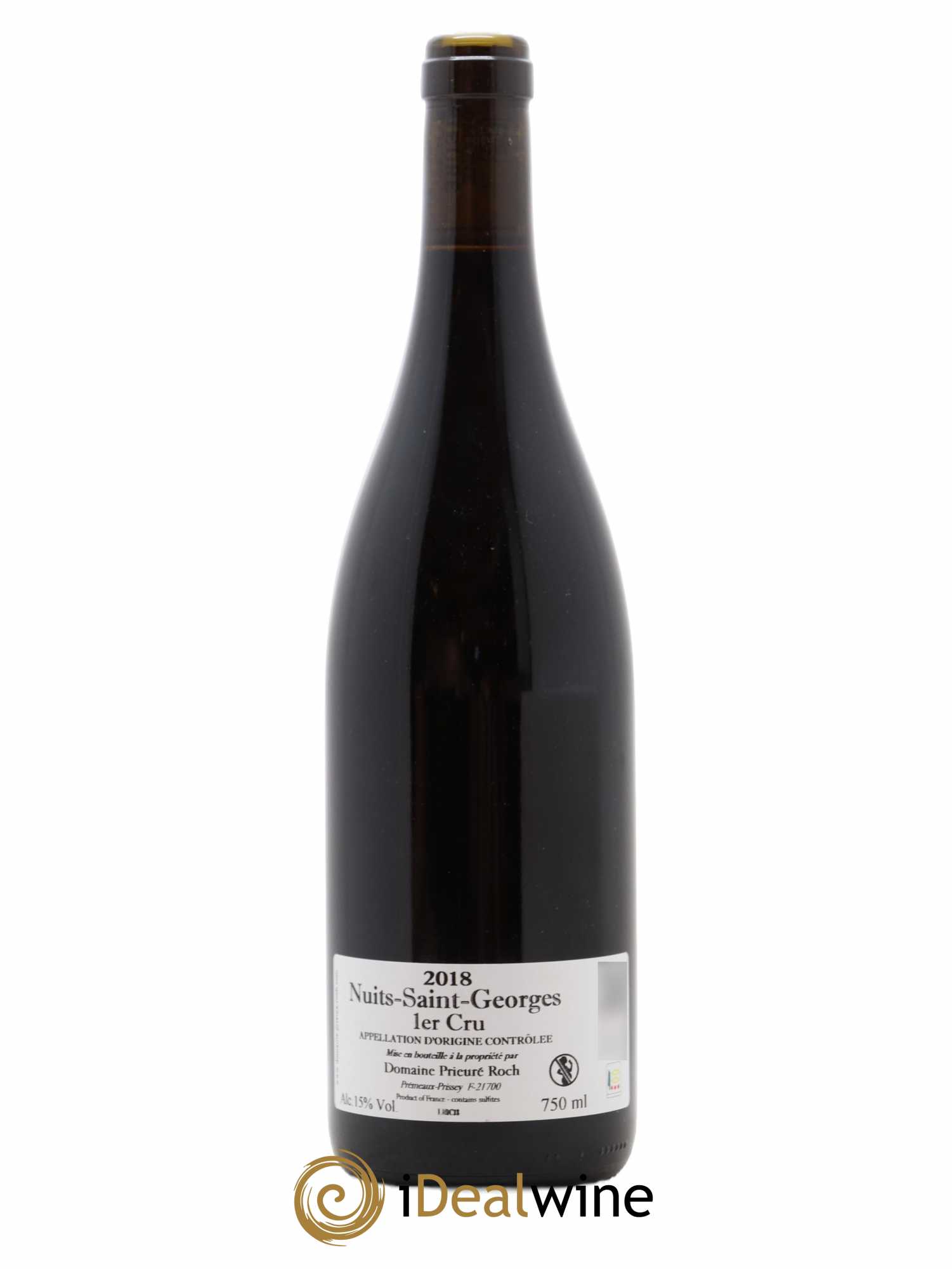Nuits-Saint-Georges 1er Cru Prieuré Roch 2018 - Lot de 1 bouteille - 1