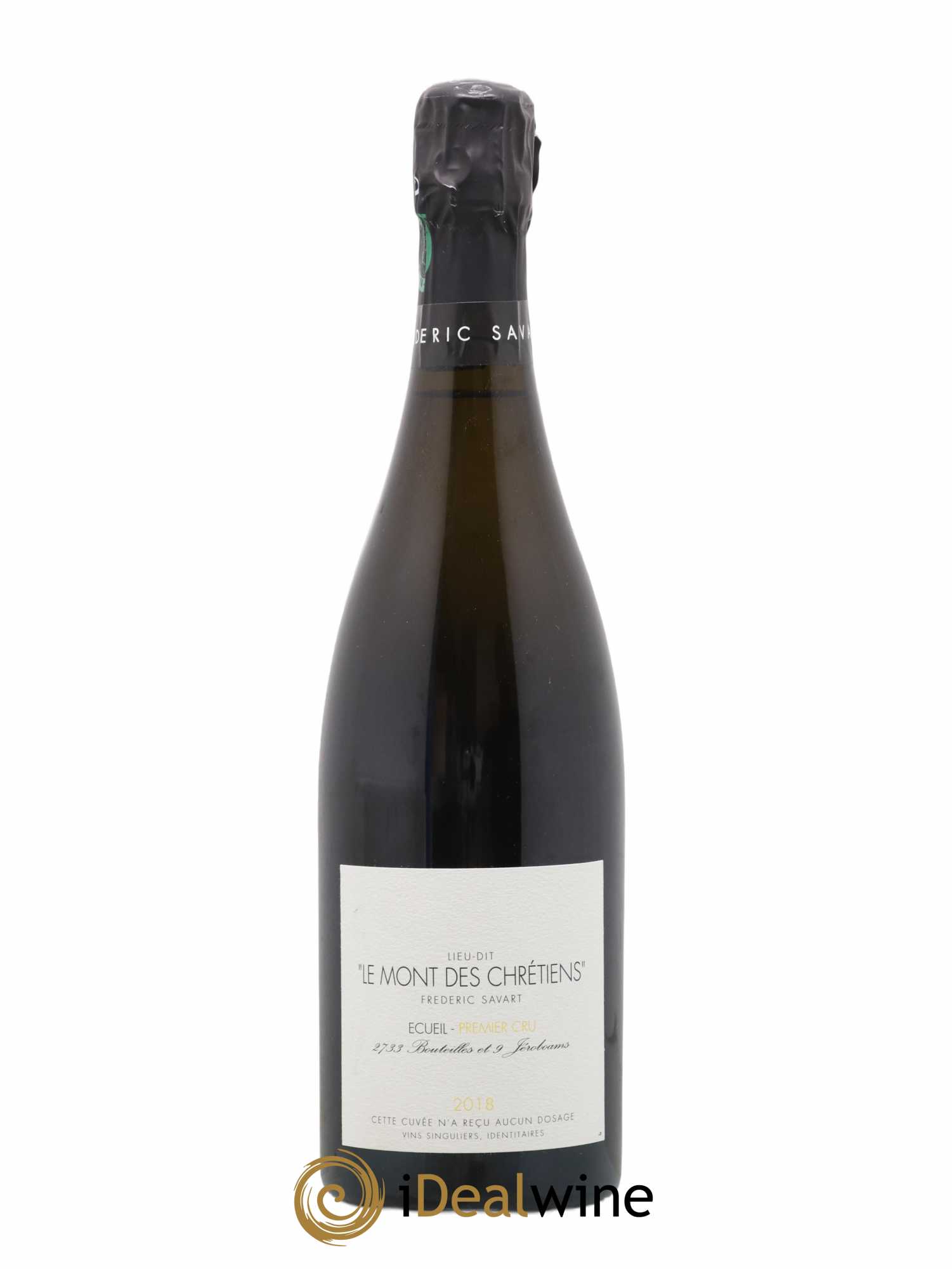 Le Mont des Chrétiens 1er Cru Extra-Brut Savart 2018 - Lot de 1 bouteille - 0