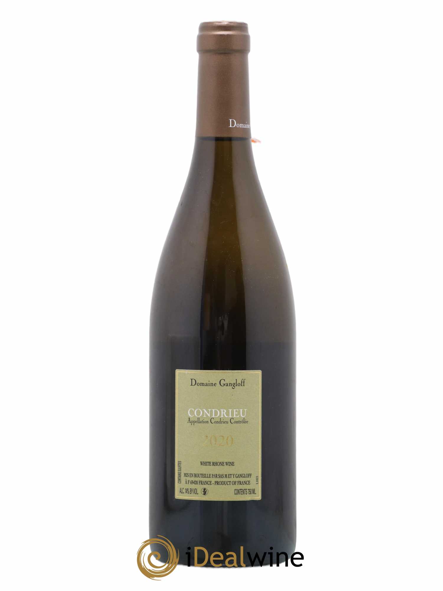 Condrieu Domaine Gangloff (Domaine) 2020 - Lot de 1 bouteille - 1