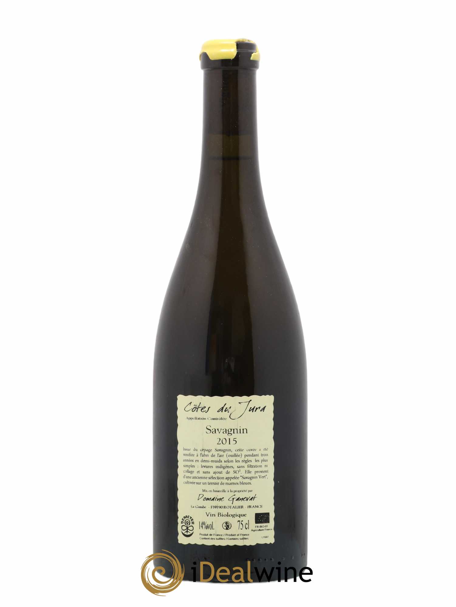 Côtes du Jura Les Chalasses Marnes Bleues Jean-François Ganevat (Domaine) 2015 - Lot de 1 bouteille - 1
