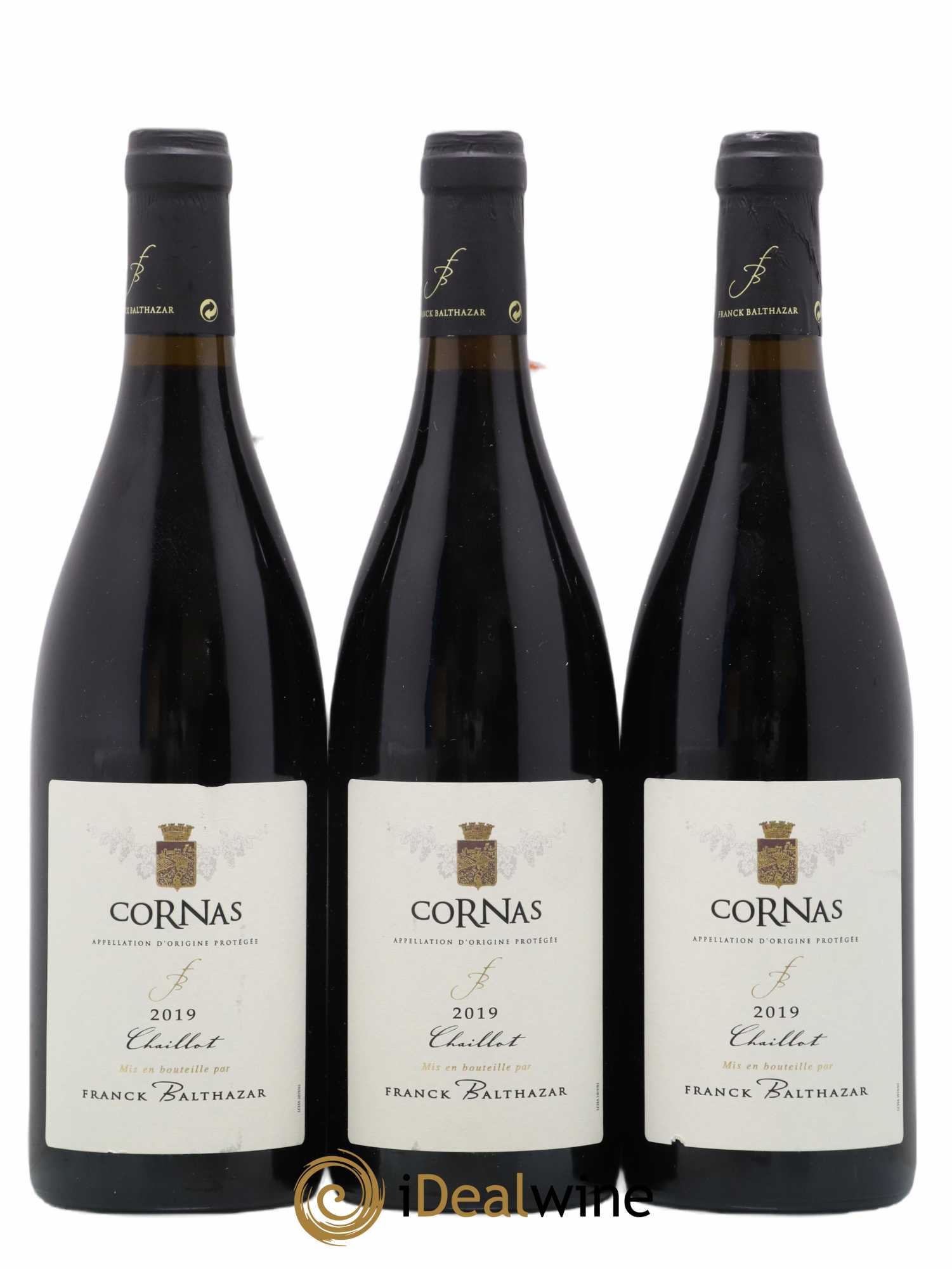 Cornas Chaillot Franck Balthazar (Domaine) 2019 - Lot de 3 bouteilles - 0