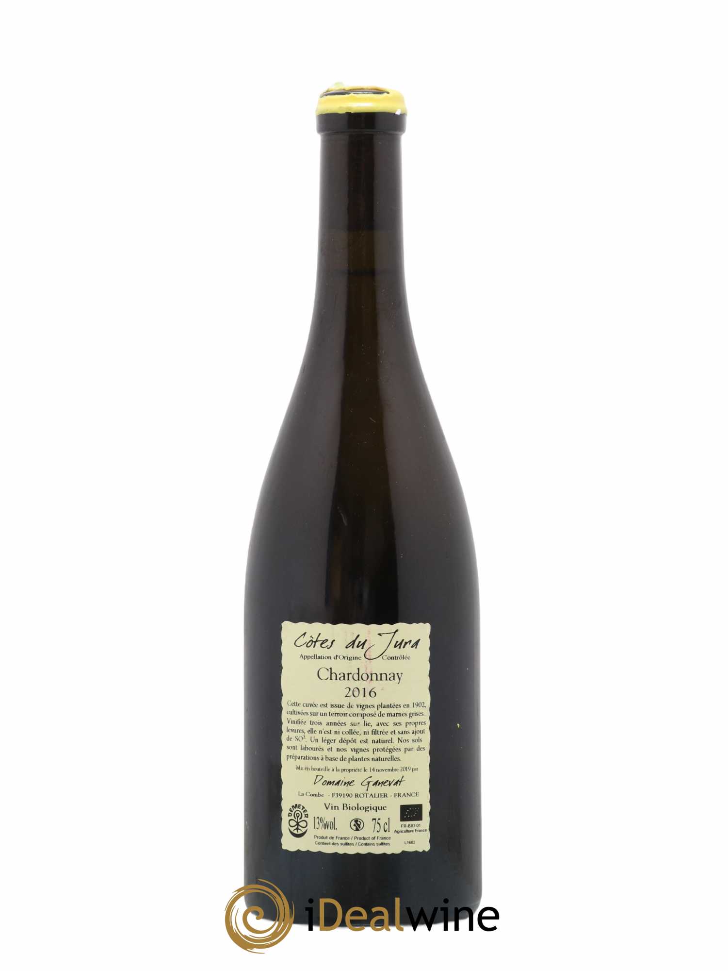 Côtes du Jura Les Chalasses Vieilles Vignes Jean-François Ganevat (Domaine) 2016 - Lot de 1 bouteille - 1