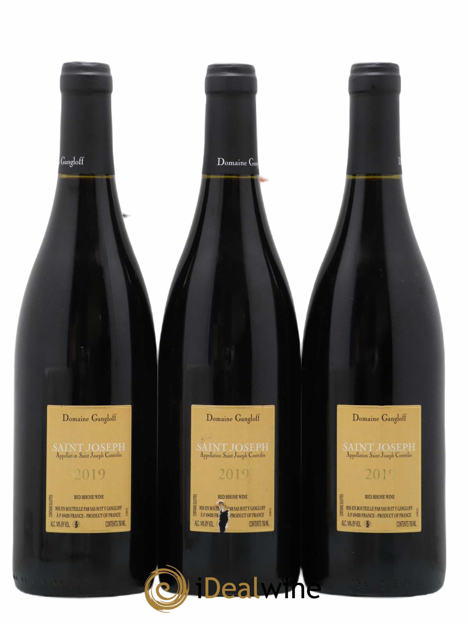 Saint-Joseph Gangloff (Domaine) 2019 - Lot de 3 bouteilles - 1