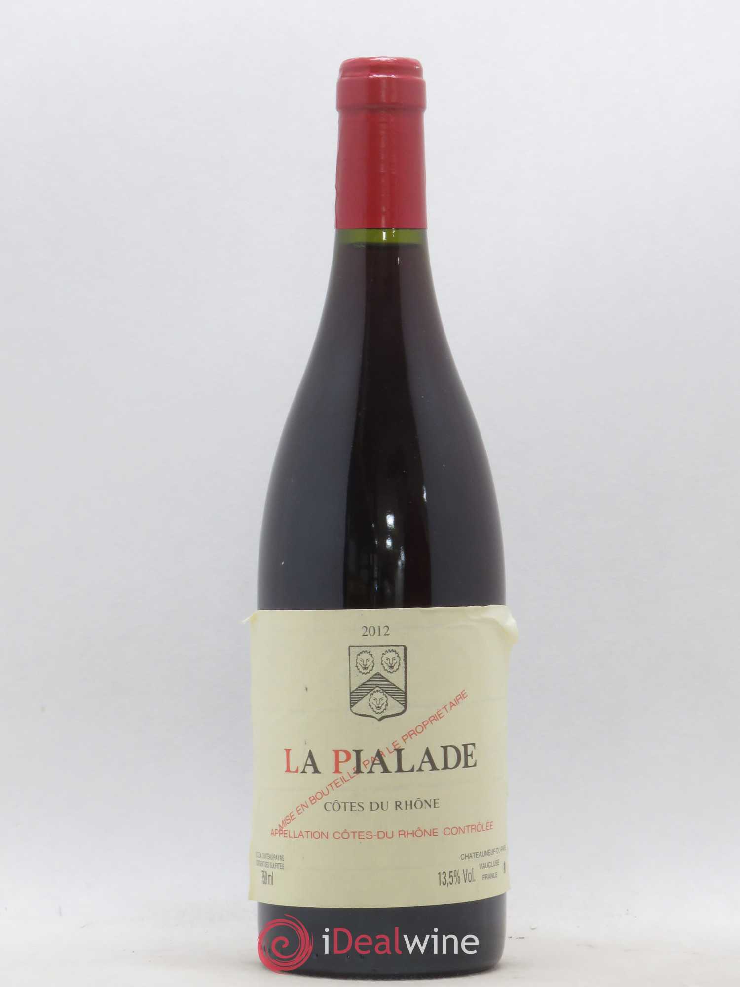 Côtes-du-Rhône La Pialade Emmanuel Reynaud 2012 - Lot de 1 bouteille - 0