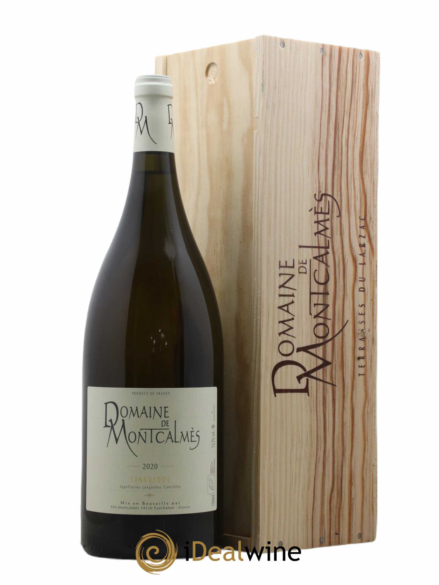 Languedoc Domaine de Montcalmès Frédéric Pourtalié 2020 - Lot de 1 magnum - 1