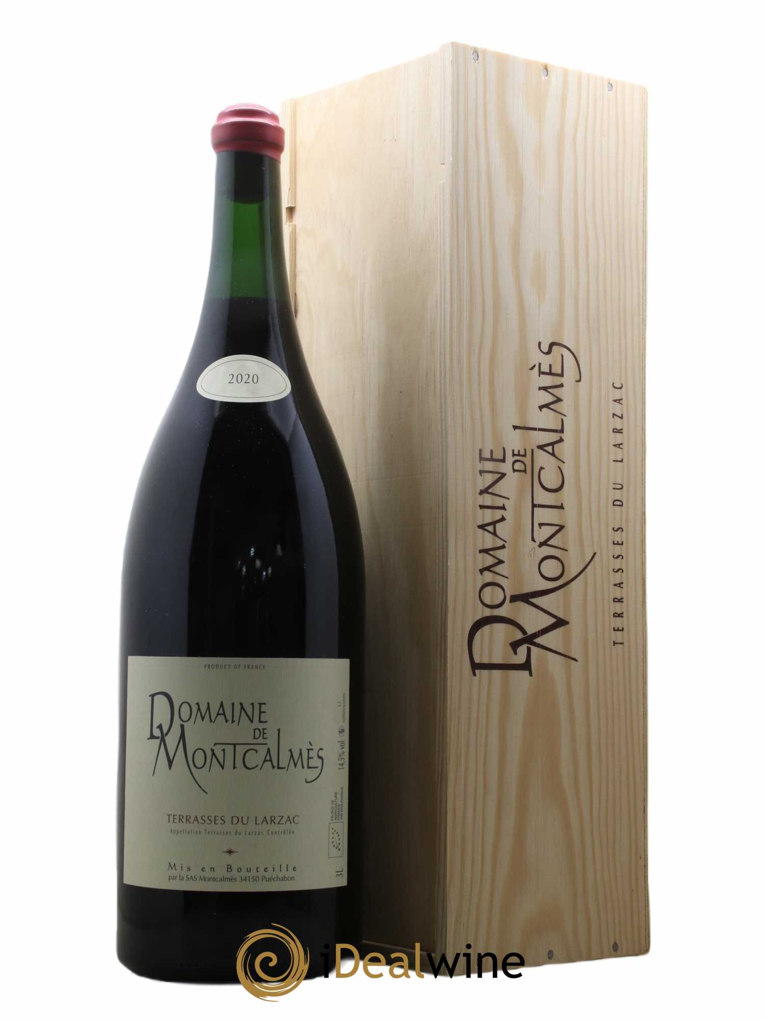 Terrasses du Larzac Domaine de Montcalmès Frédéric Pourtalié 2020 - Lot of 1 double magnum - 1