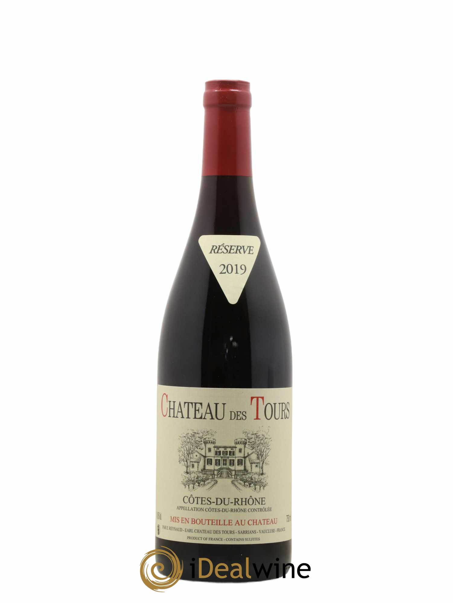 Côtes-du-Rhône Château des Tours Emmanuel Reynaud 2019 - Lot of 1 bottle - 0