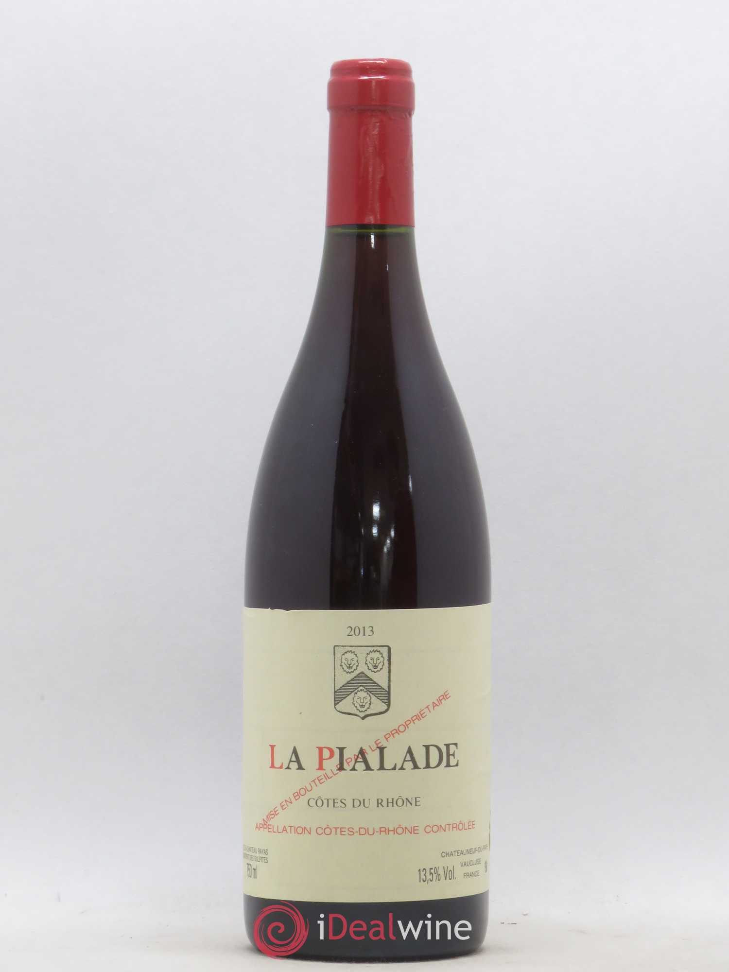 Côtes-du-Rhône La Pialade Emmanuel Reynaud 2013 - Lot de 1 bouteille - 0