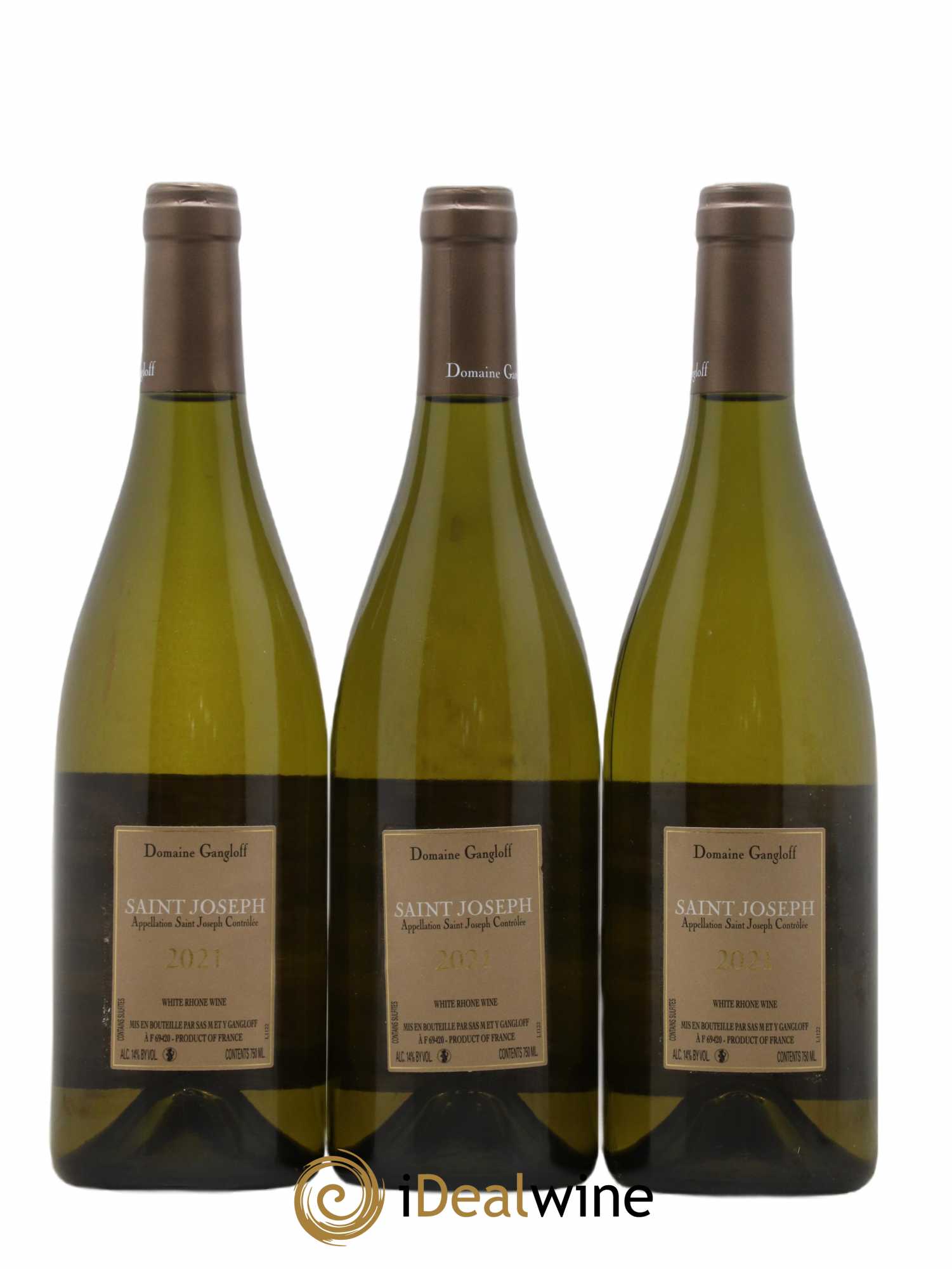 Saint-Joseph Gangloff (Domaine) 2021 - Lot de 3 bouteilles - 1